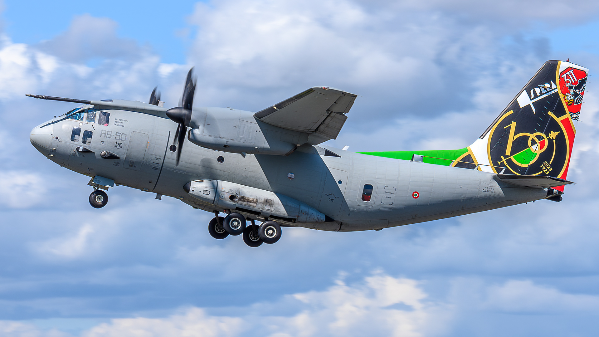 Leonardo C-27J Spartan - CSX62216 / RS-50 - Italian Air Force - July 2023