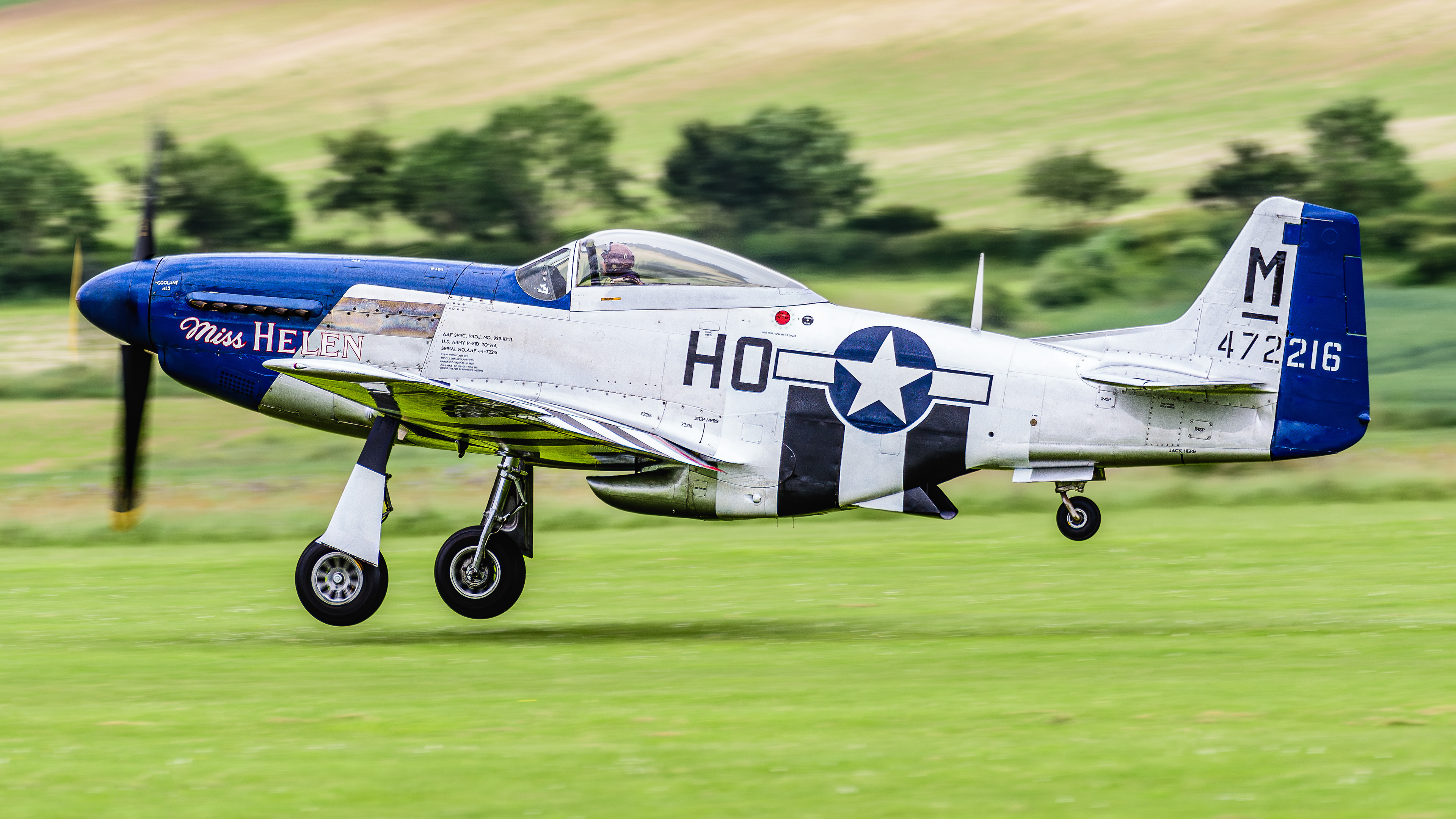 North American P51D Mustang - G-BIXL / 472216 - IWM Duxford - June 2024