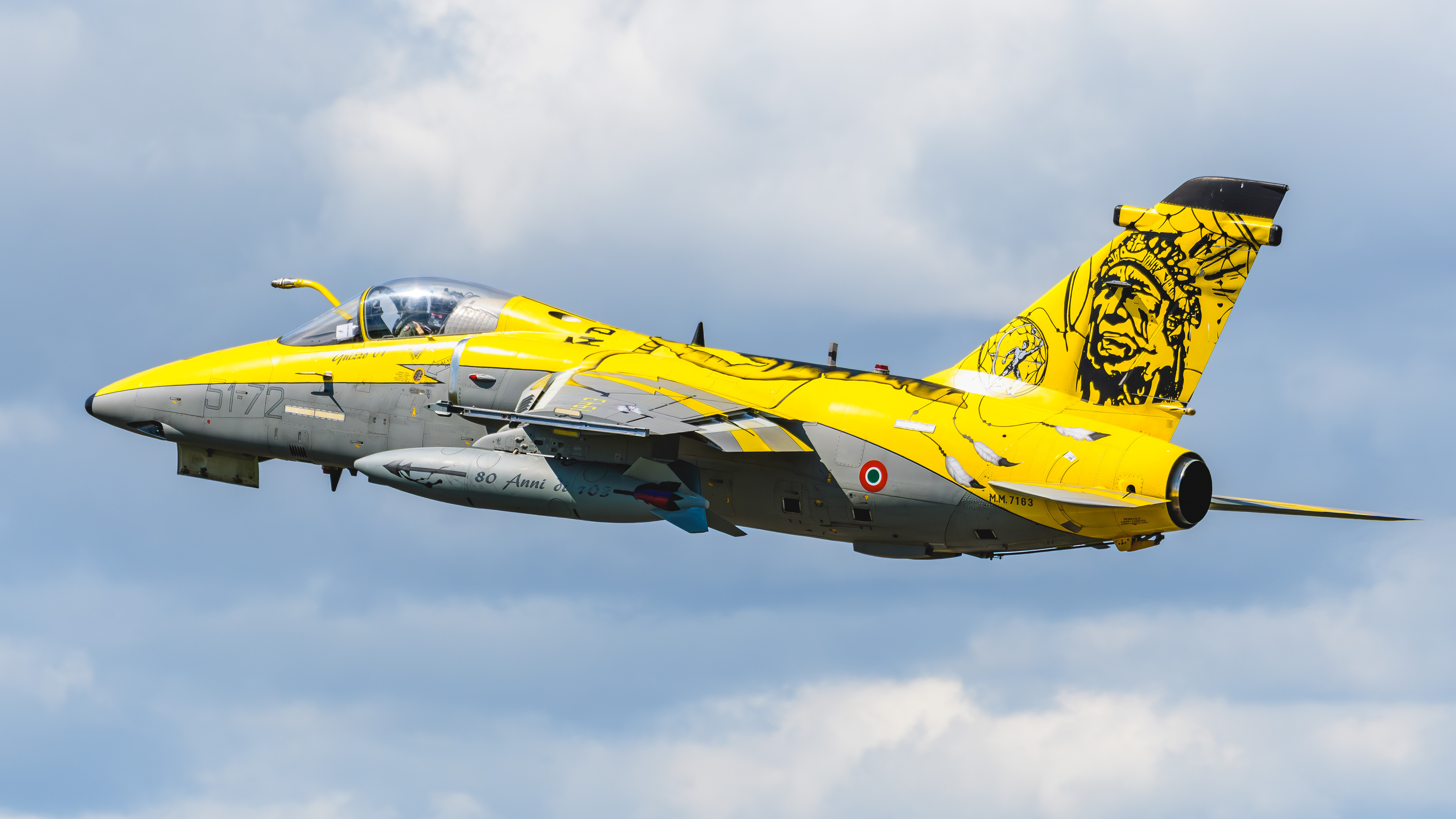 Ghibil - 51-72 / MM7163 - Italian Air Force - RAF Fairford - July 2023