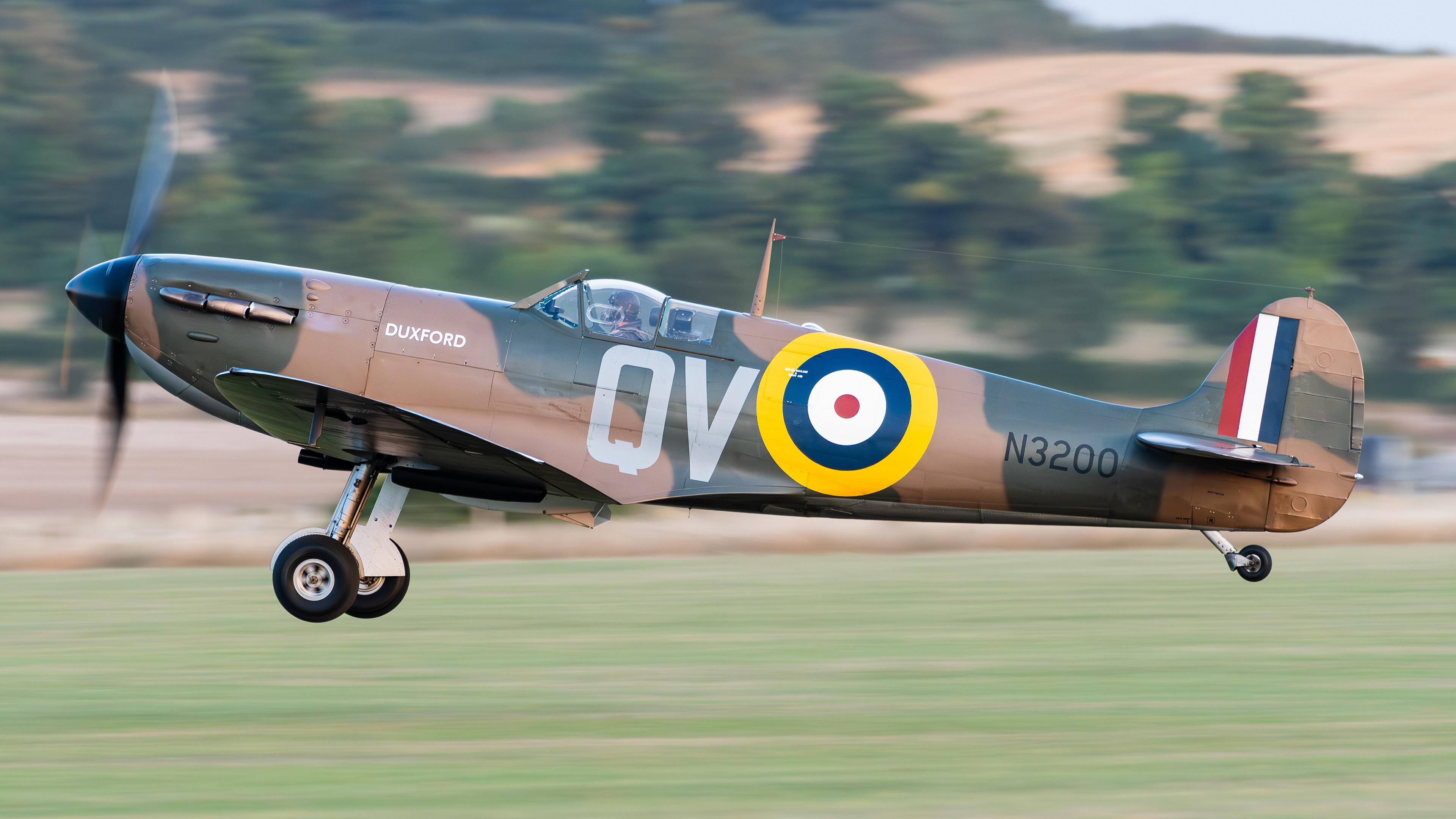 Supermarine Spitfire Mk 1a - G-CFGJ / N3200 - IWM Duxford - September 2021