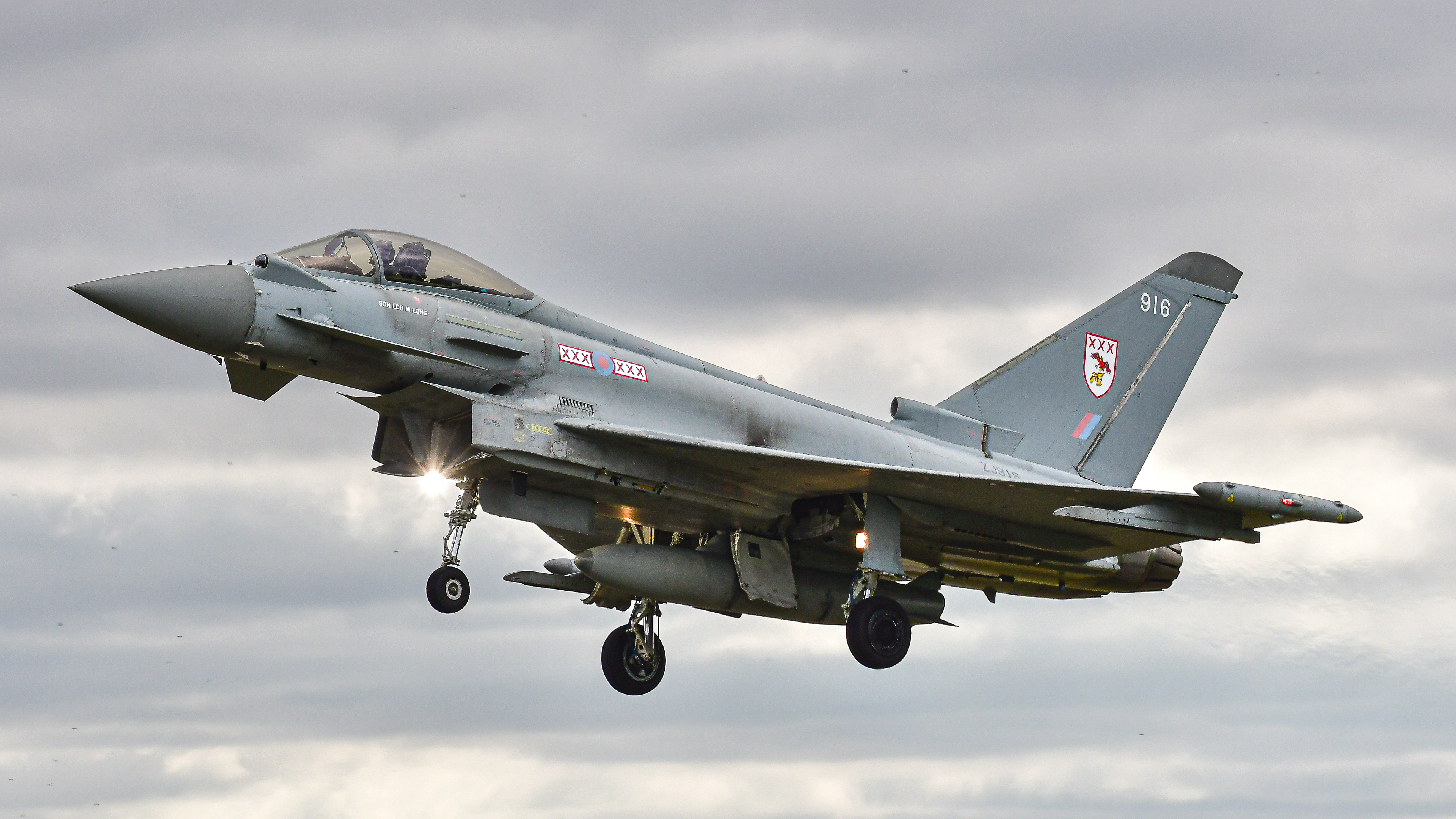 Eurofighter Typhoon FGR4 - ZK916 - Royal Air Force - RAF Coningsby - August 2021
