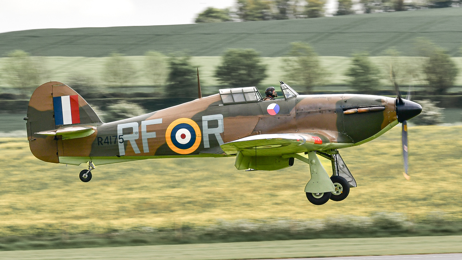Hawker Hurricane Mk XIIA - G-HURI / R4175 - IWM Duxford - May 2021