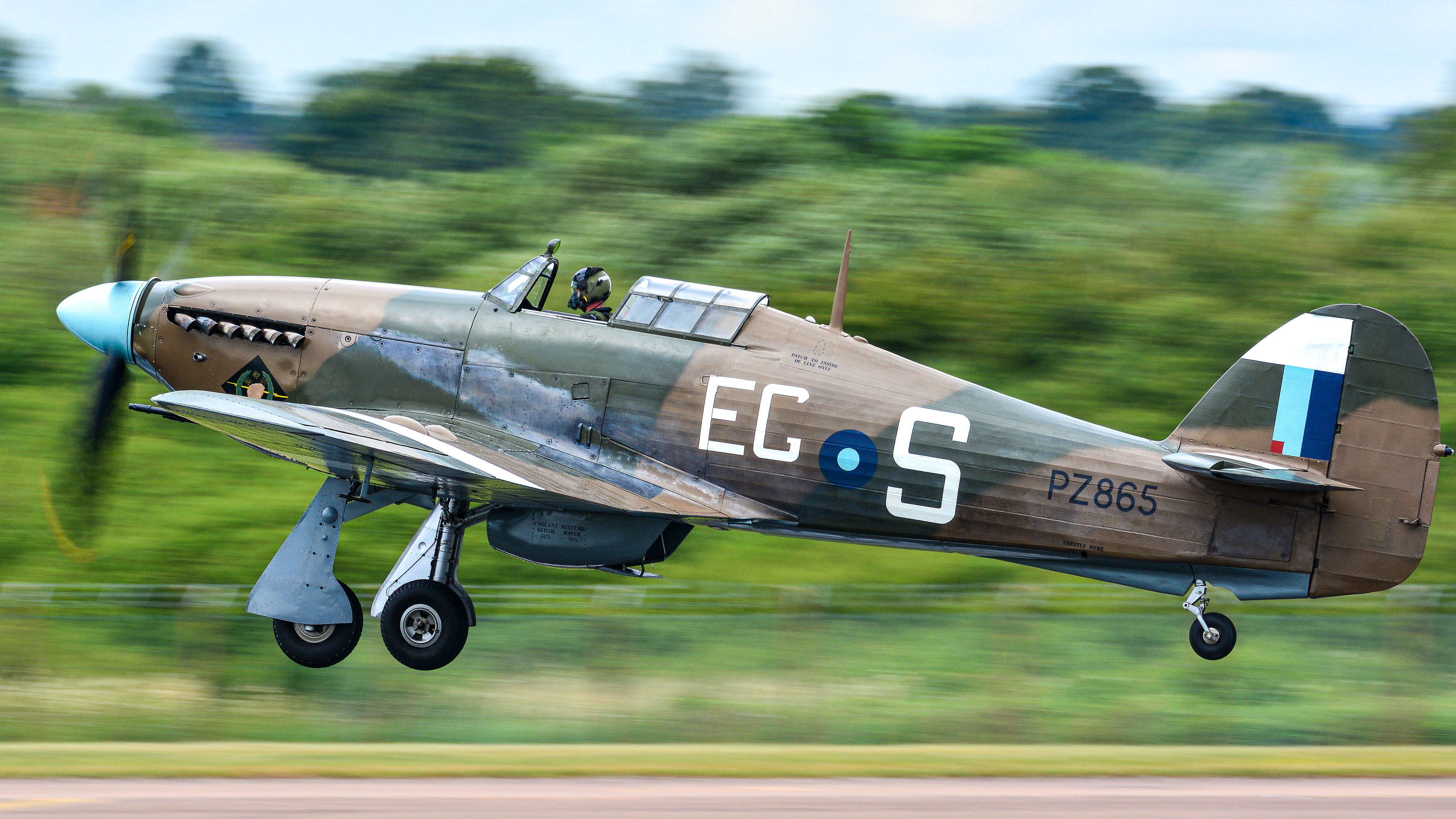 Hawker Hurricane Mk 1 - G-AMAU / PZ865 - RAF Fairford - July 2019
