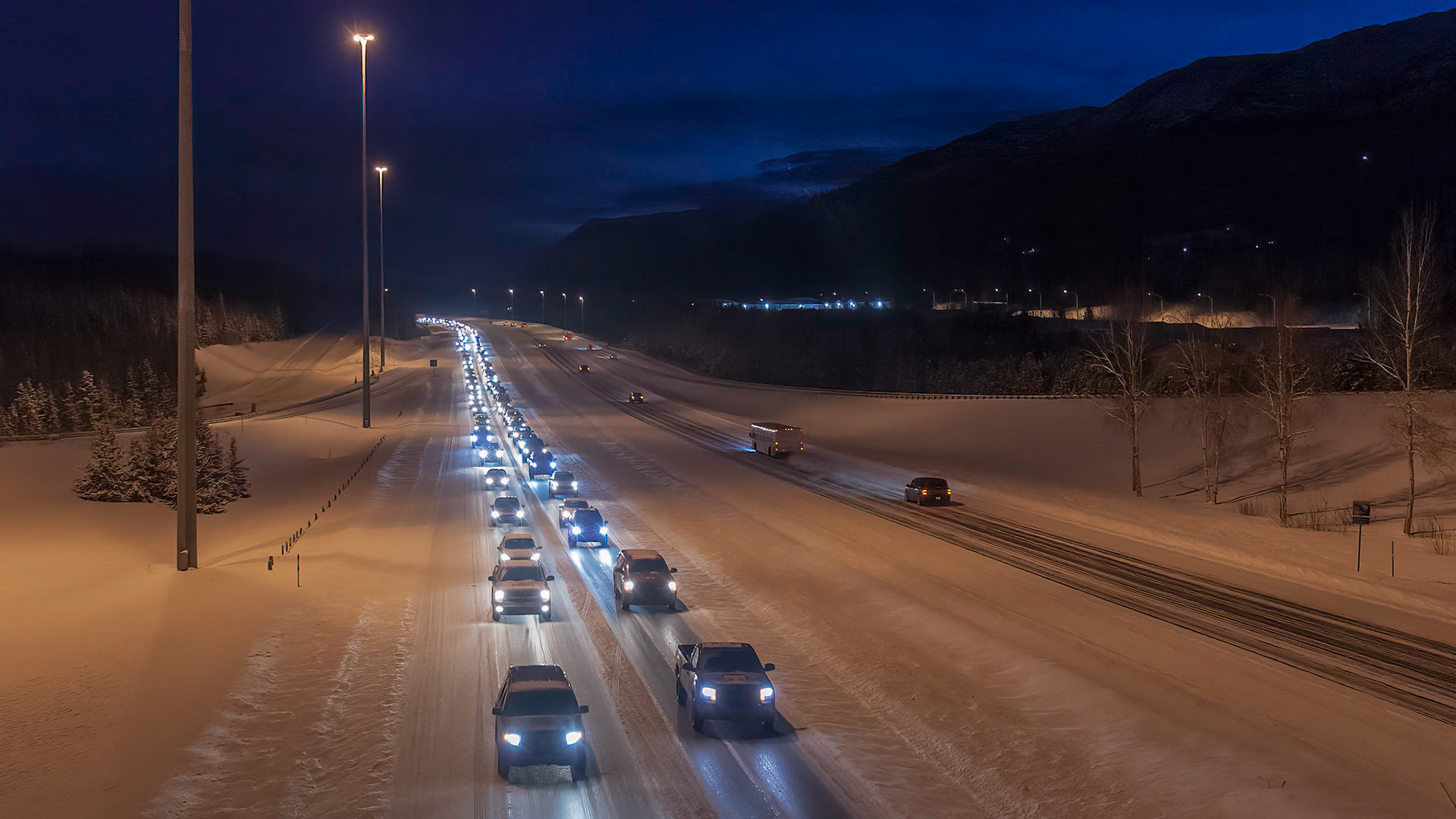 Morning Crawl on the Glenn Hwy