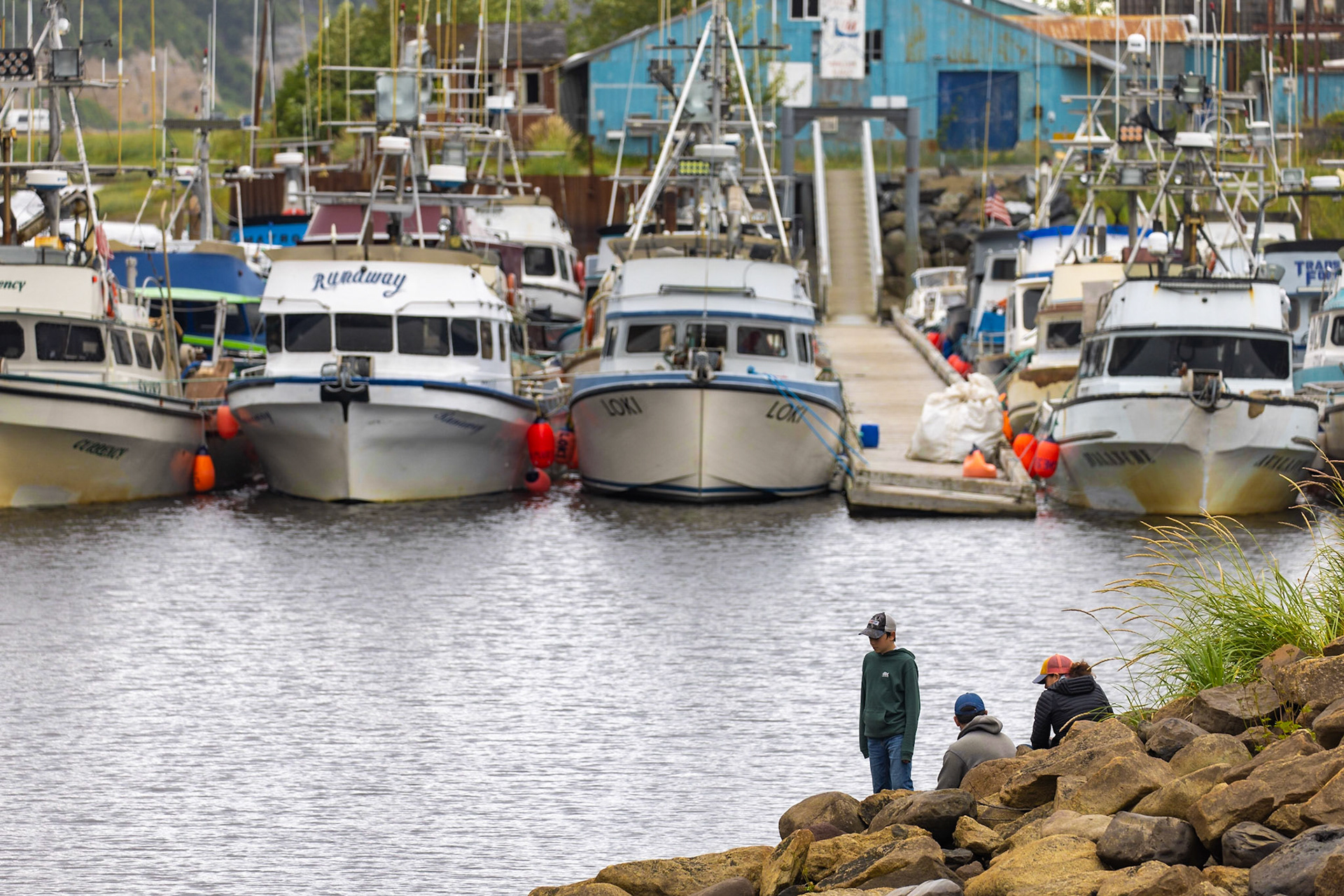 Hanging out at the harbor