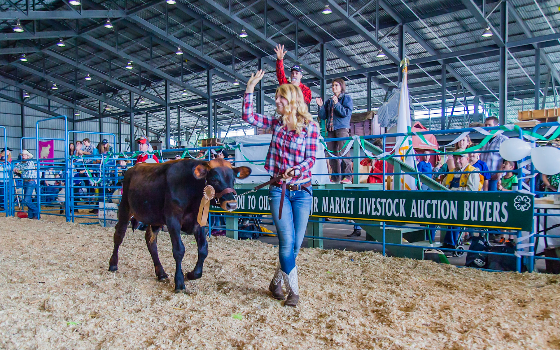 Showing off at the Alaska State Fair
