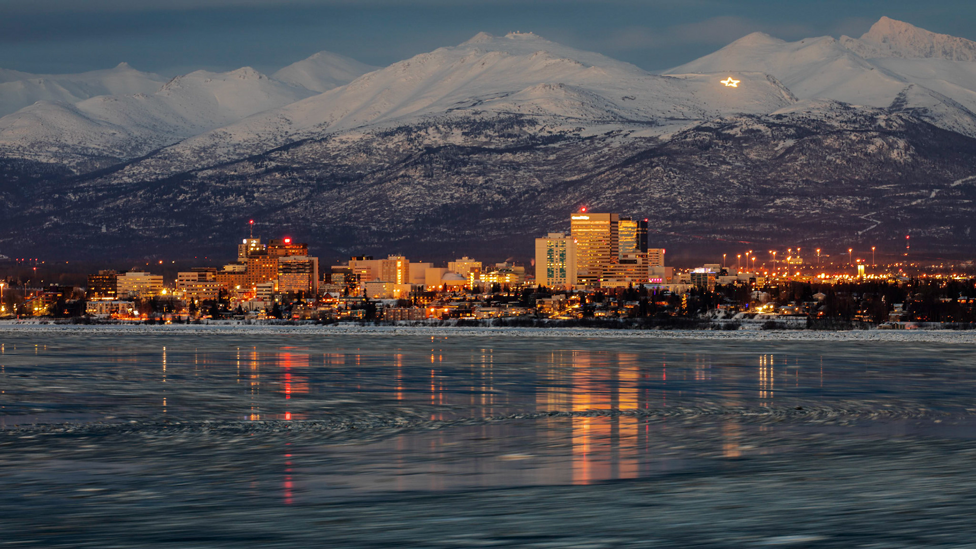 Anchorage After Sunset #1