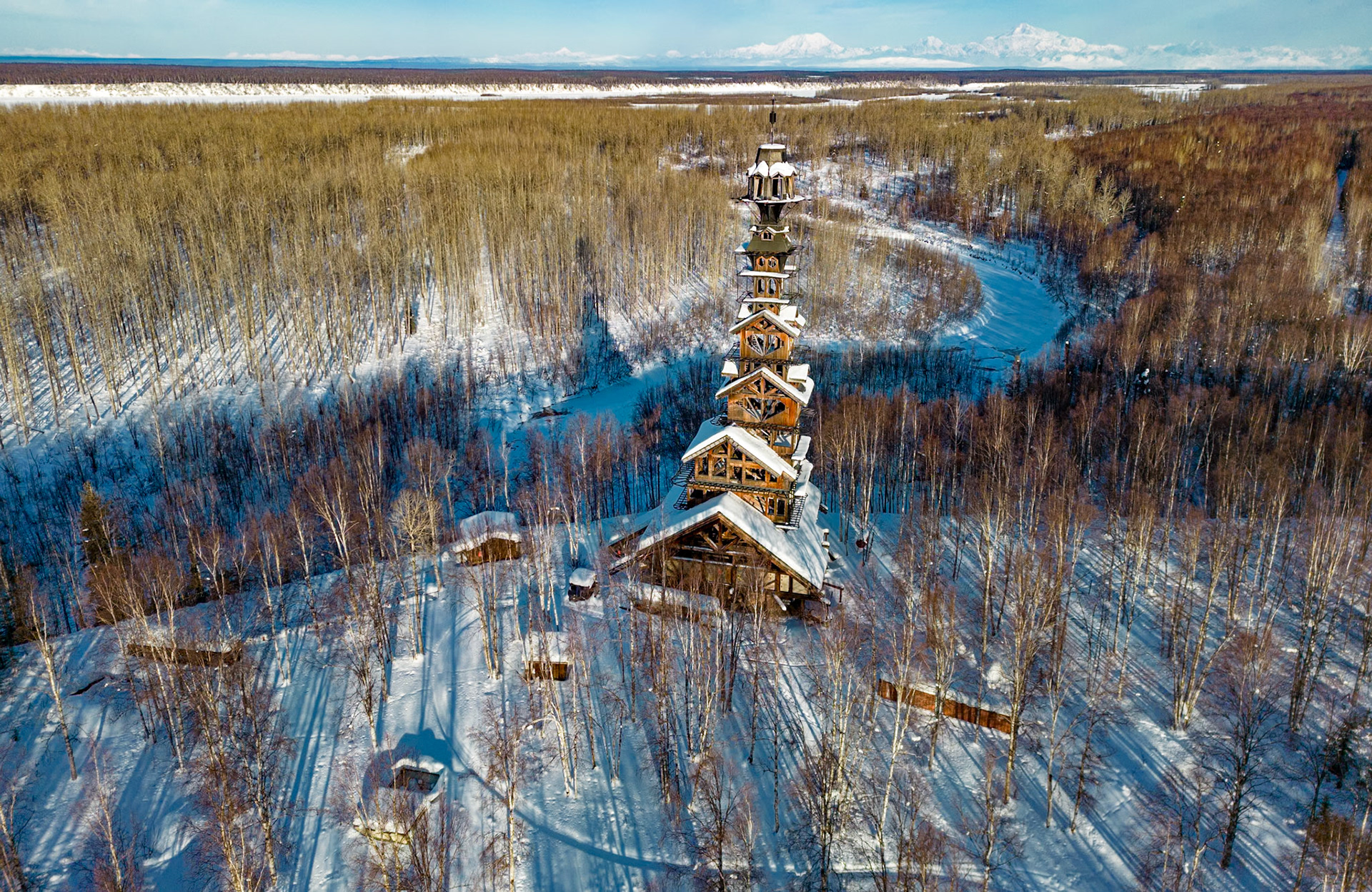 Alaska's tallest house