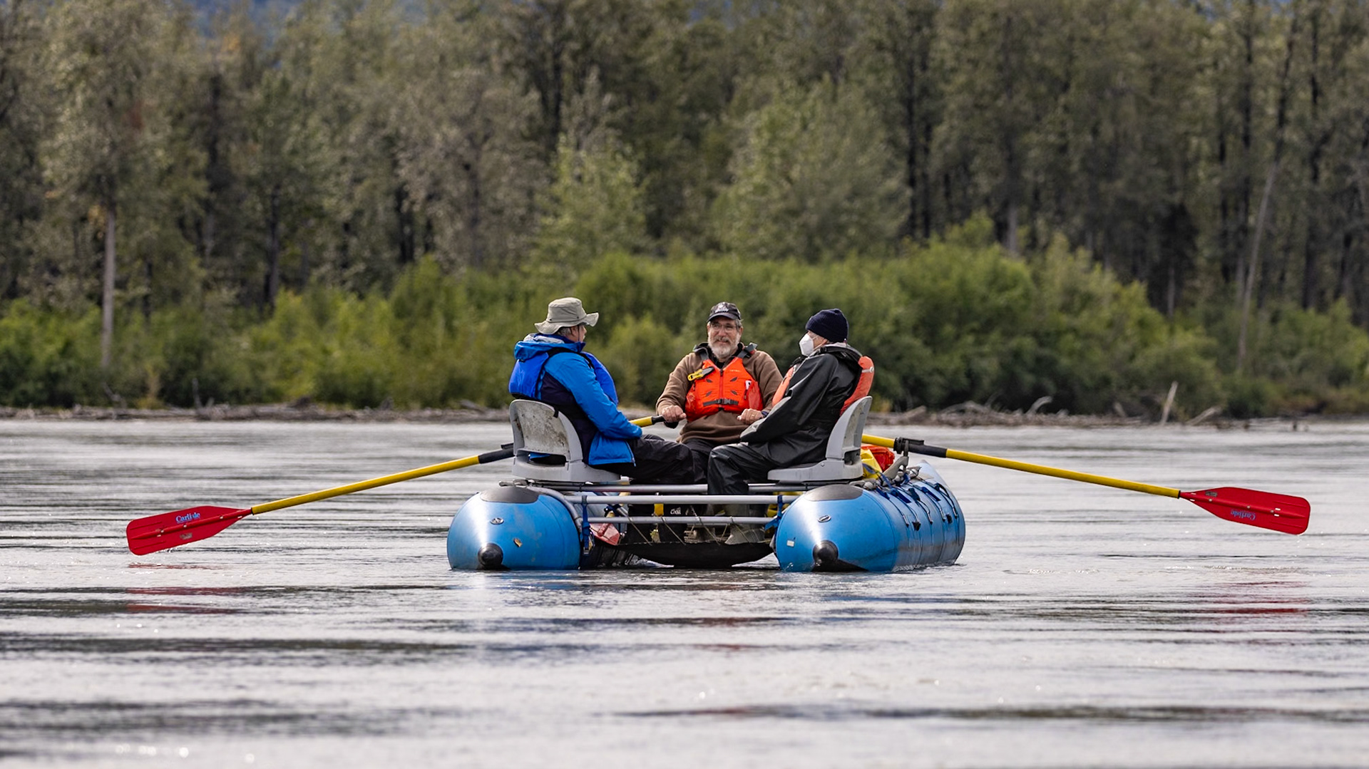 Rafting the Knik River