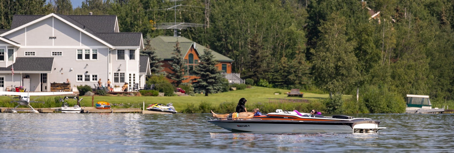 Hot day on Finger Lake