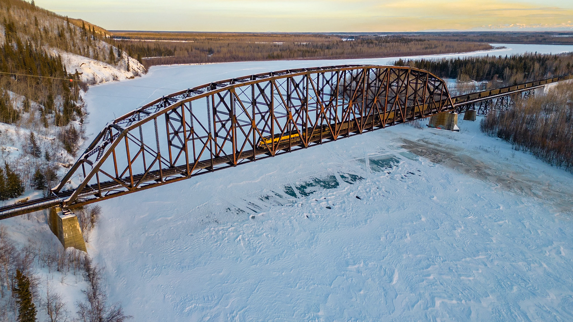 Nenana River RR Bridge