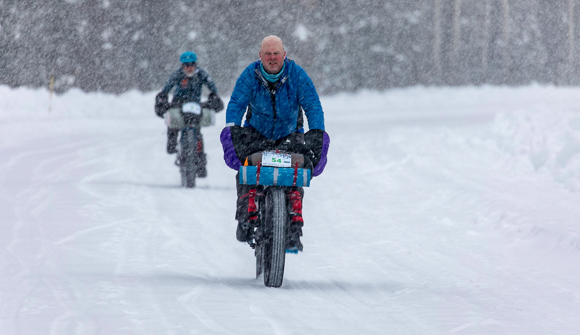 100 miles in the Snow