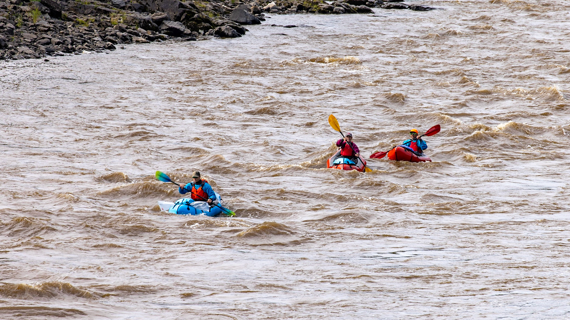 Packrafting the 40 mile