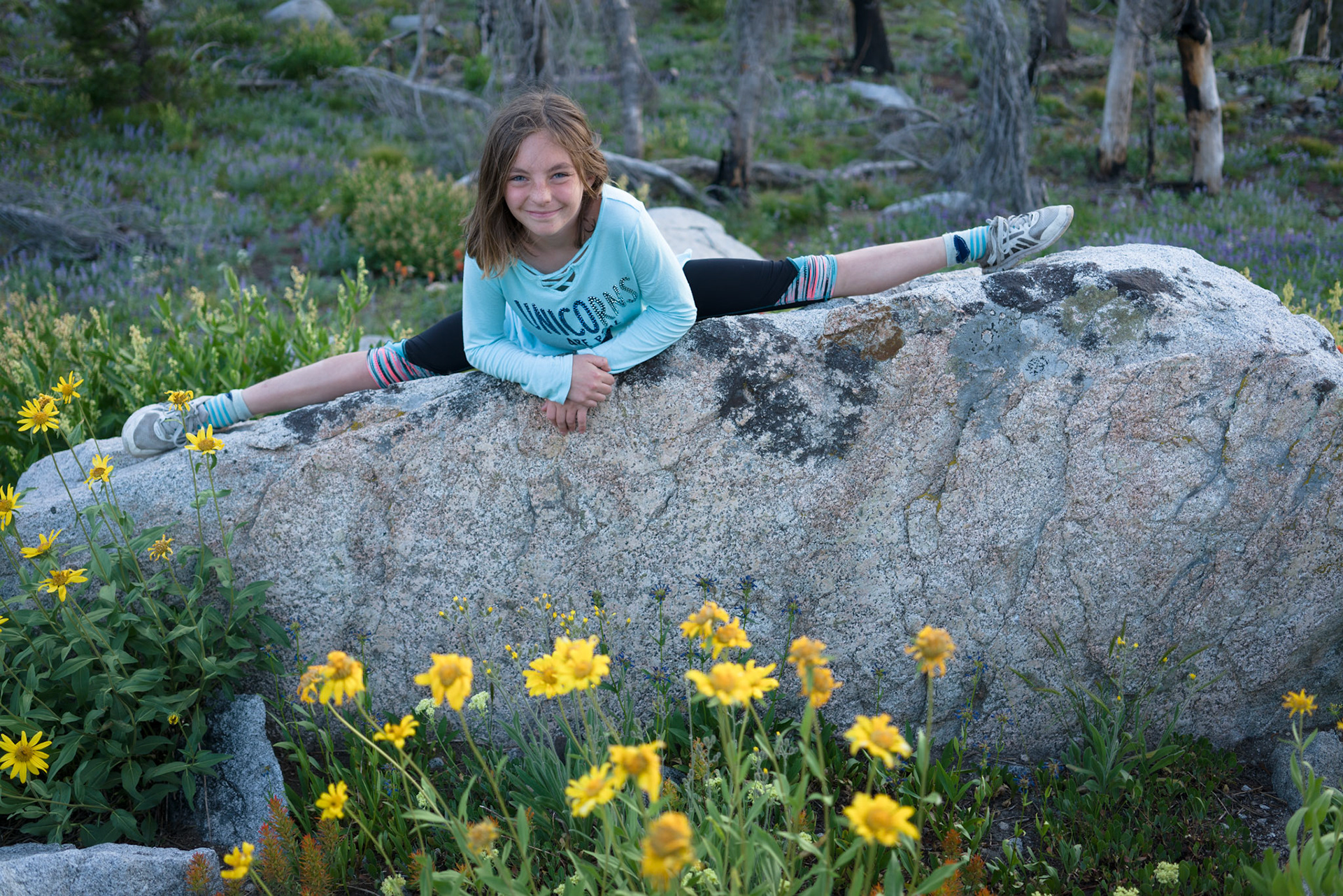 “You have to go this time,” I say when Brenna complains about going to gymnastics practice, “but we can talk later about quitting if that’s what you want.”I think childhood should be carefree and fun as much as possible. I wouldn’t force her to continue something unpleasant. But it’s hard not to notice she’s continually proud to exhibit her gymnastics skills on every available platform even if practice is sometimes disagreeable.