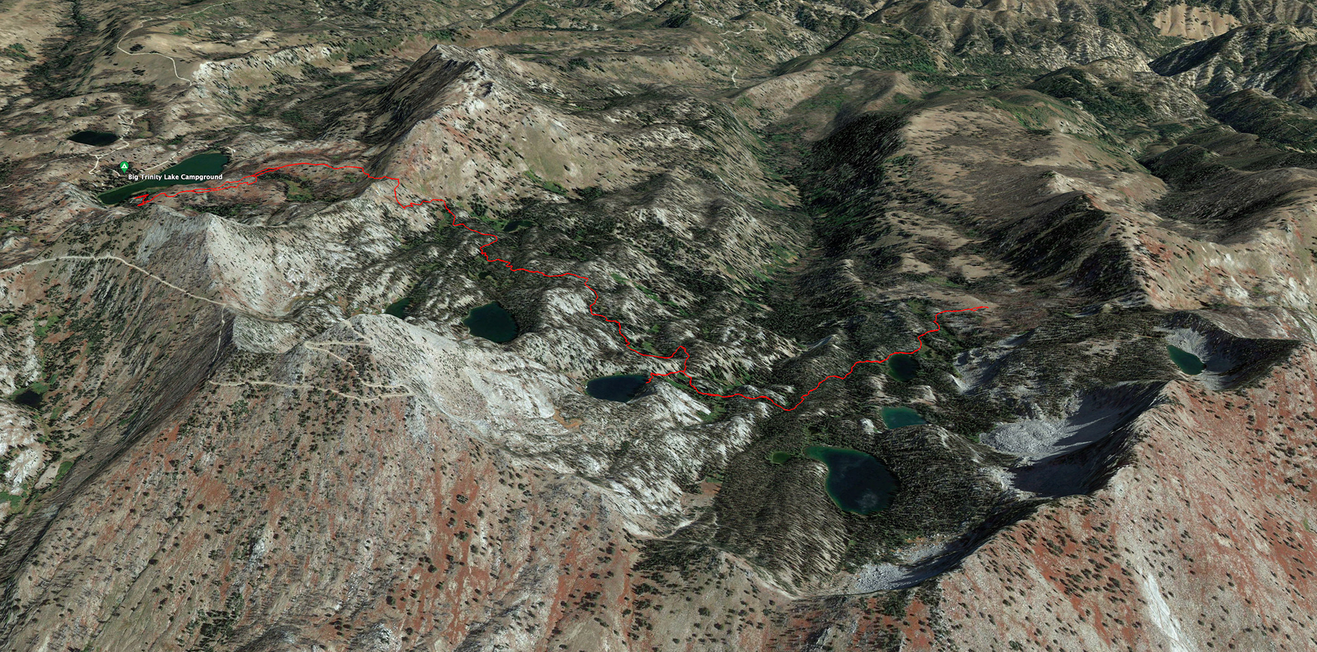 After breakfast and coffee, we set out to hike Rainbow Basin (our track in Google Earth)