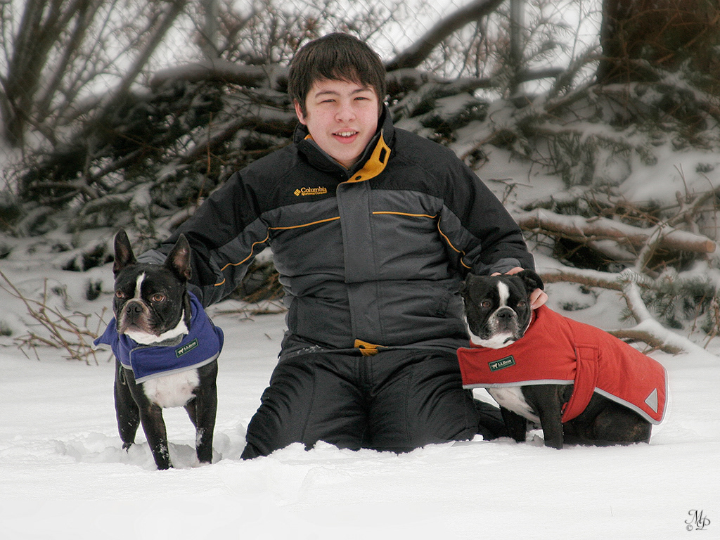 Rocky, Kristinn and Adrienne