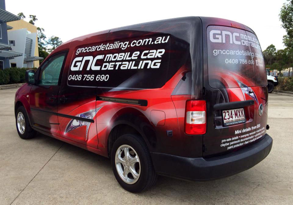 Full wrap with large format latex prints