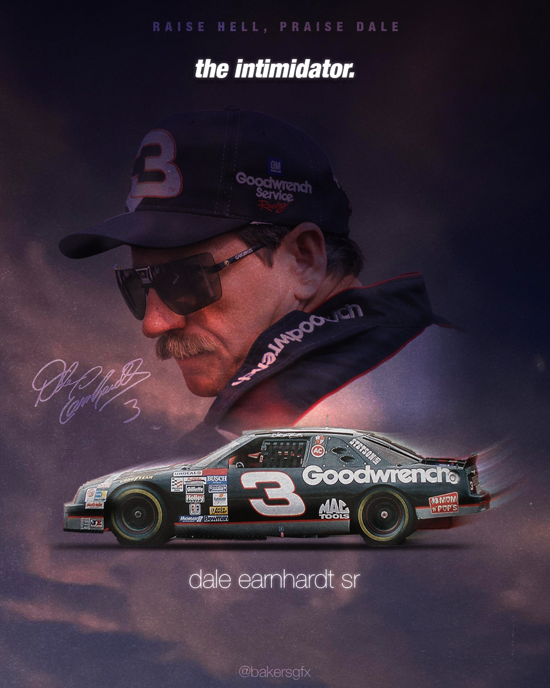 dale earnhardt sr - inspired by gran turismo advertisements