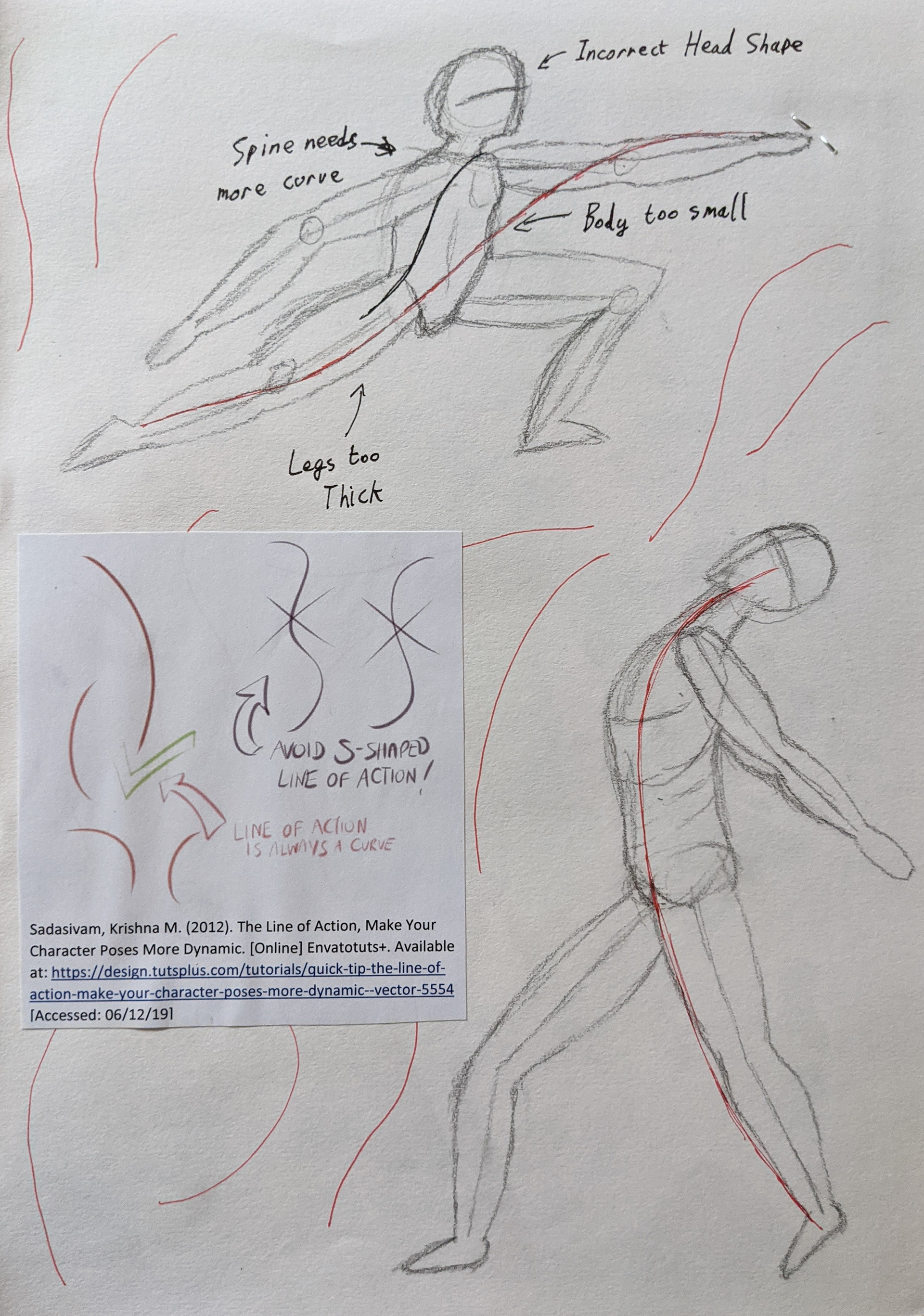 Line of Action Theory Sketches