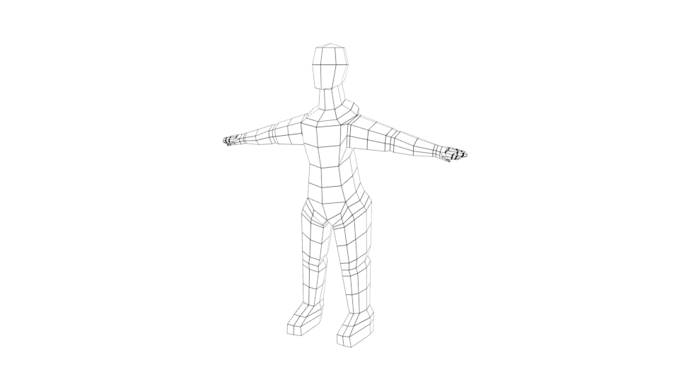 Character Model - Wireframe