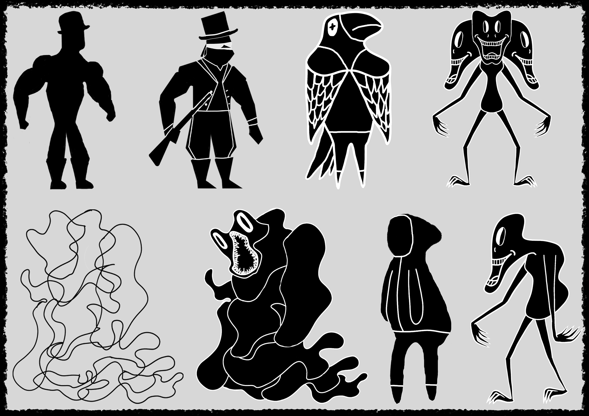 Silhouette Sheet