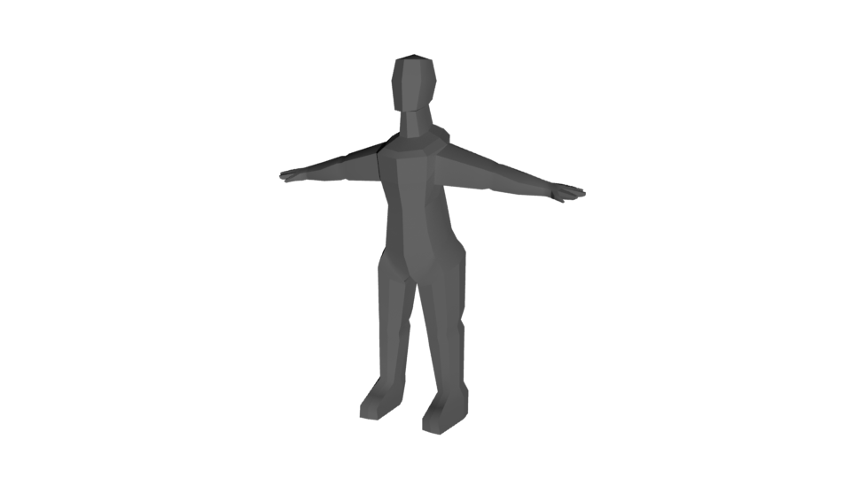 Character Model - Lambert Render