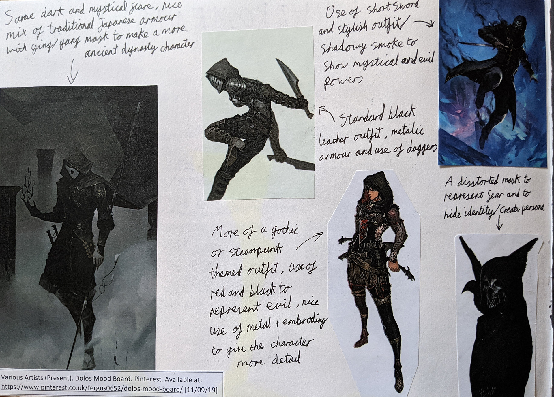 Main Protagonist - Research #2