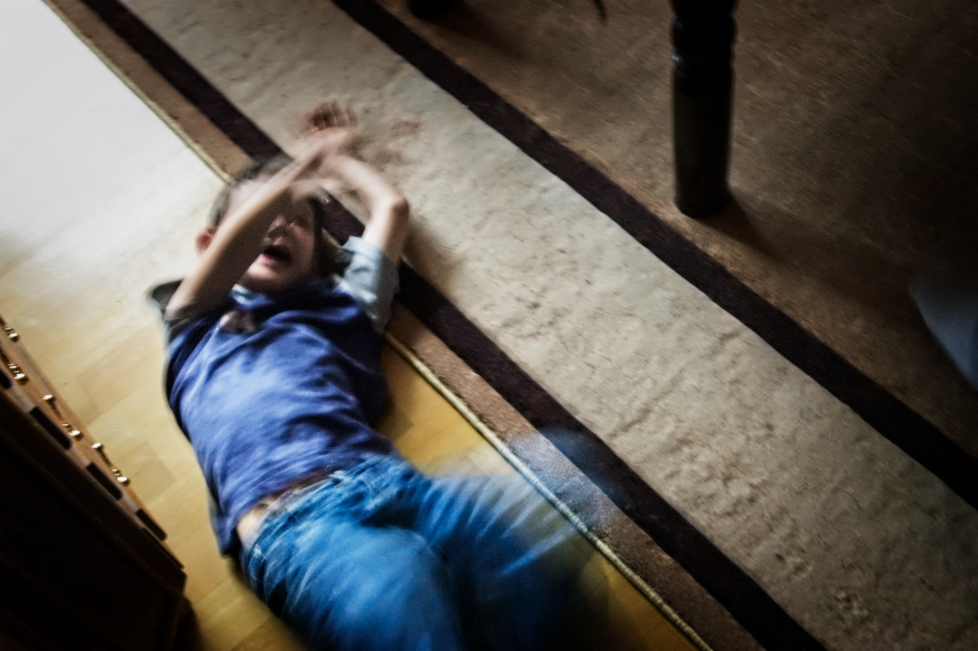 The asylum process has left its traces on the children.Especially on Eugen, who often has sudden outbursts, and difficulties in adjusting to rules.