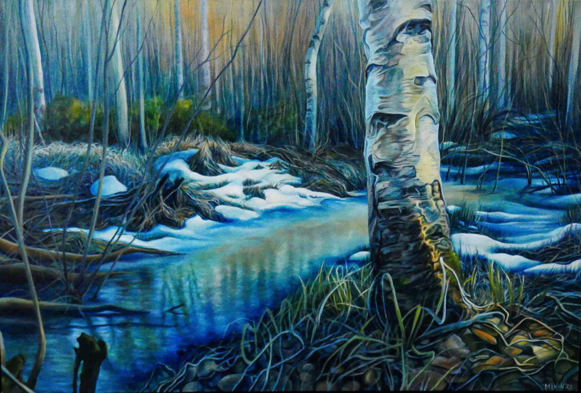 'Hako'- Oil paint on canvas