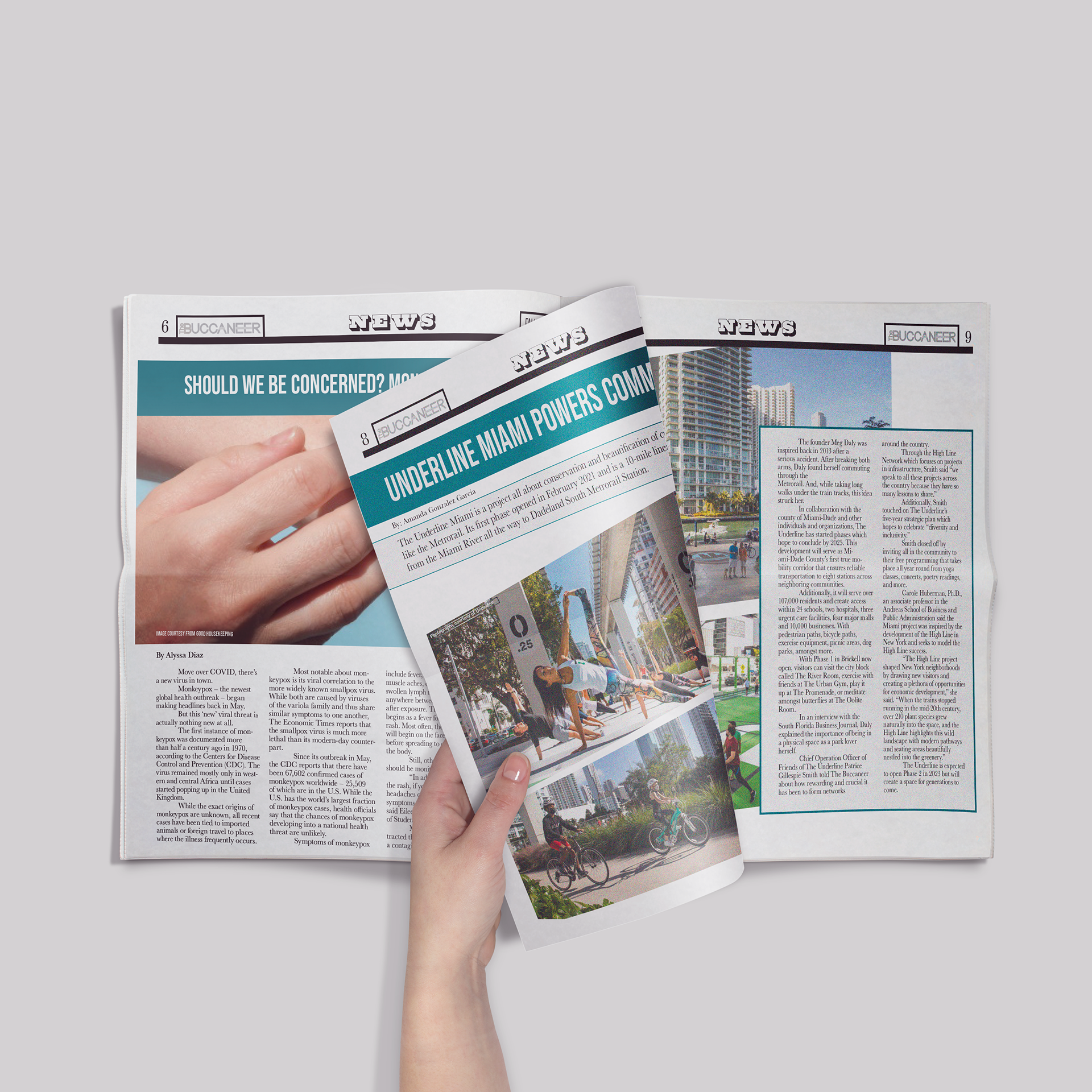 Barry Buccaneer Newspaper - Graphic Editor 