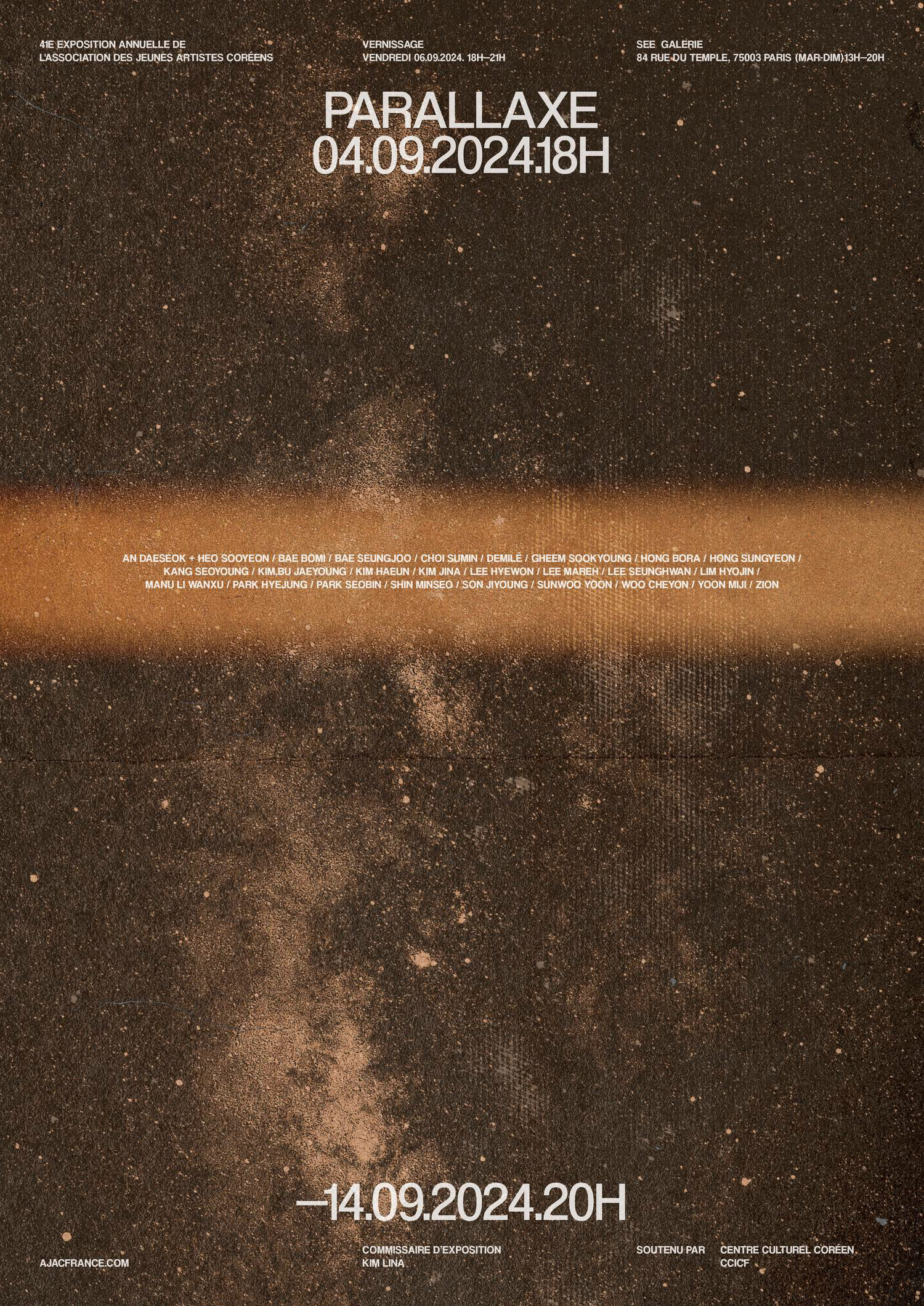« Parallaxe»/ SEE GALERIE, Paris, France/ 04.09.2024-14.09.2024
