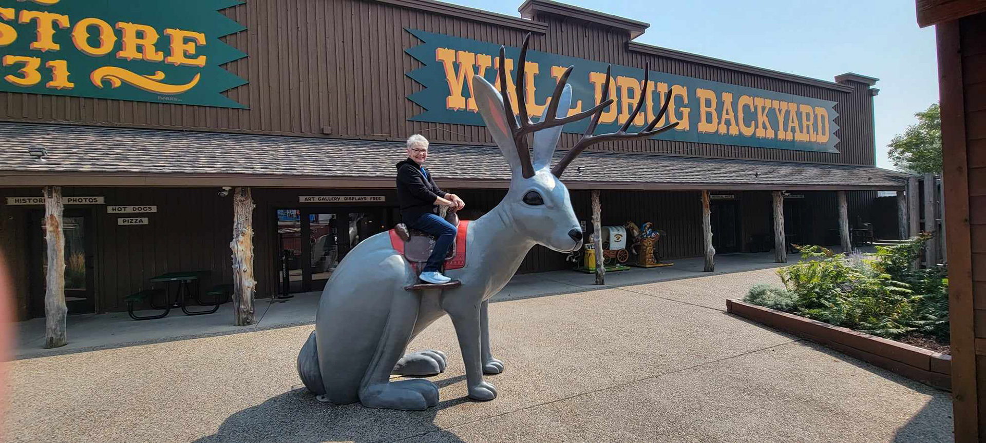 Wall Drug is a hoot for a tourist trap.