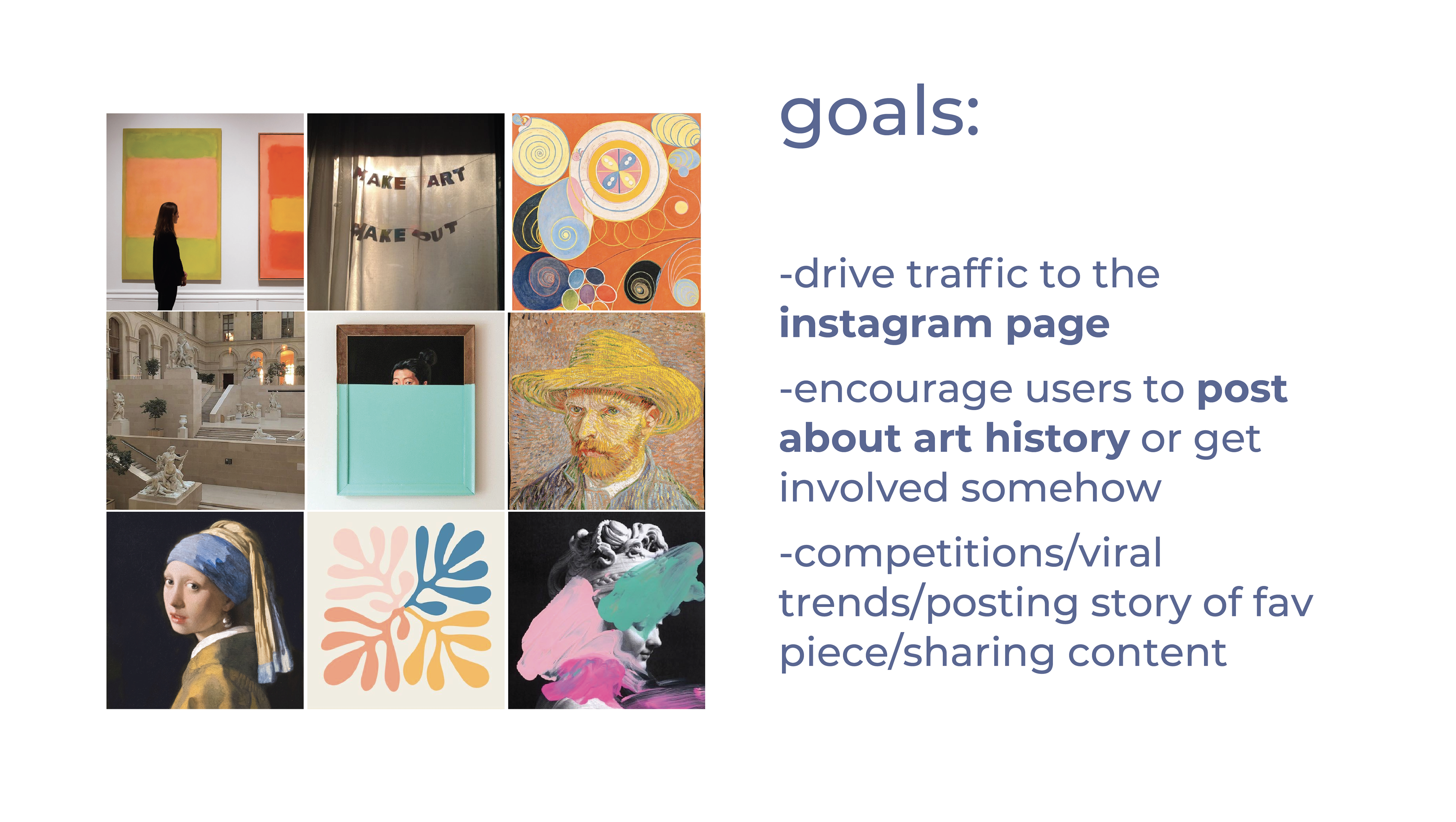 goals to accomplish for thesis