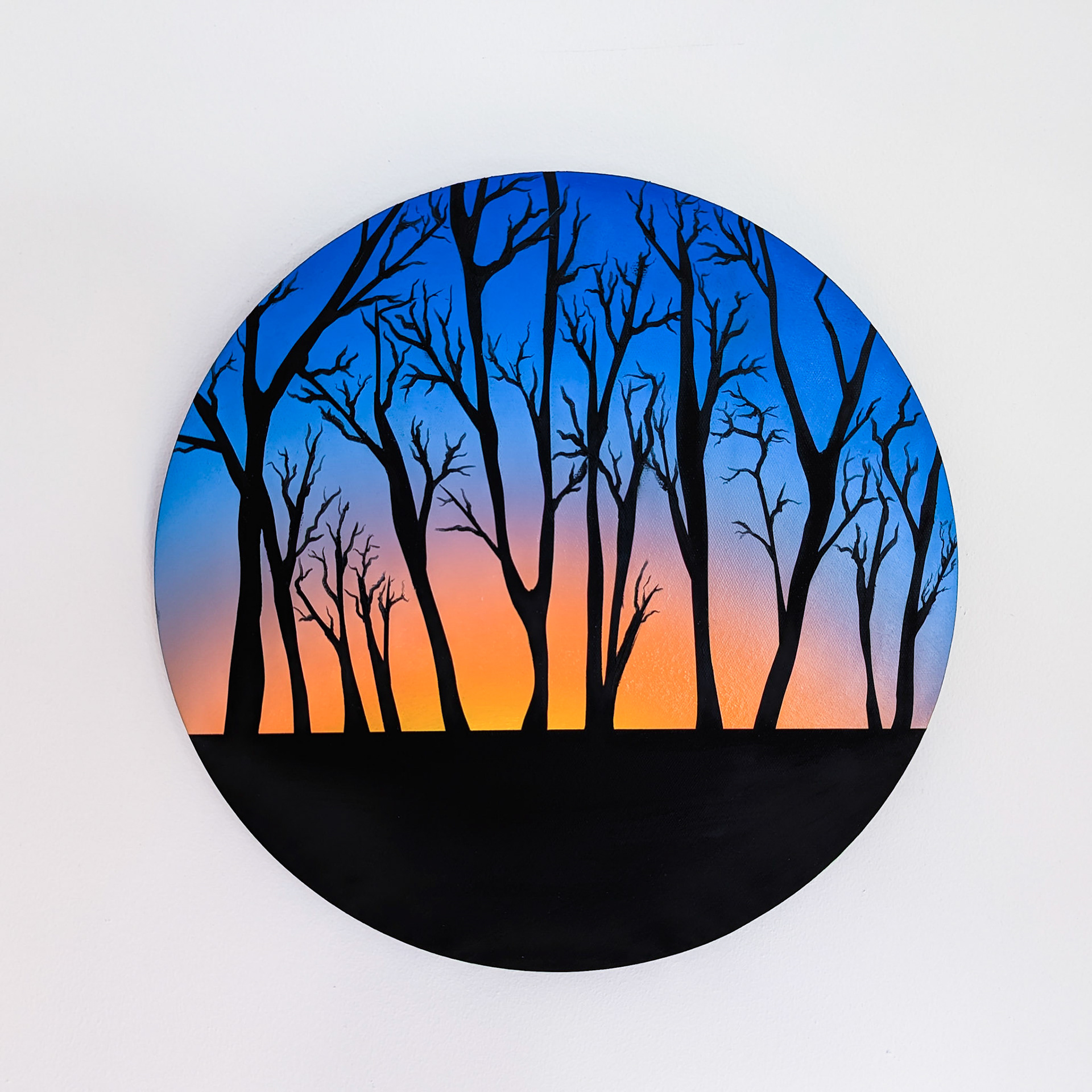 16" Circle - Oil on Canvas SOLD