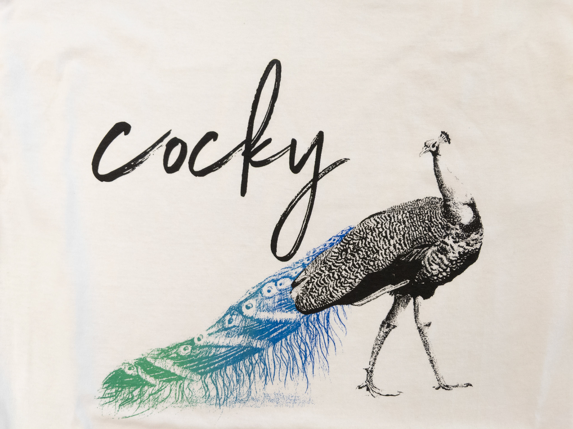 COCKY T-Shirt - Screen Printed Shirt - Retired Design
