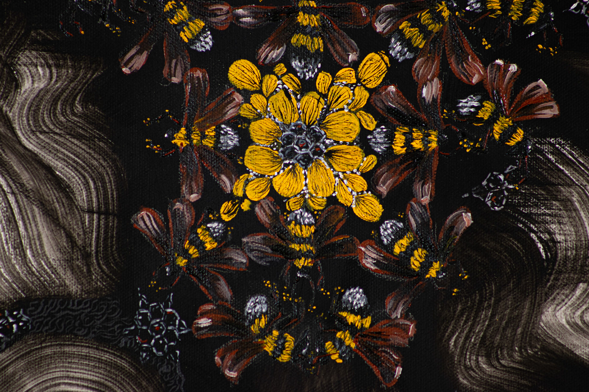 Detail Shot of "The Wobble Dance"
