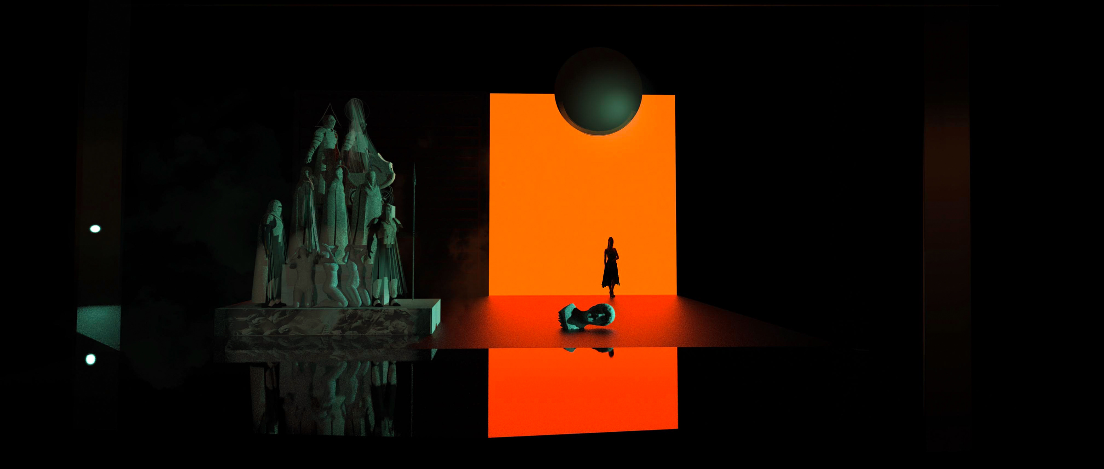  Early concepts of stage design