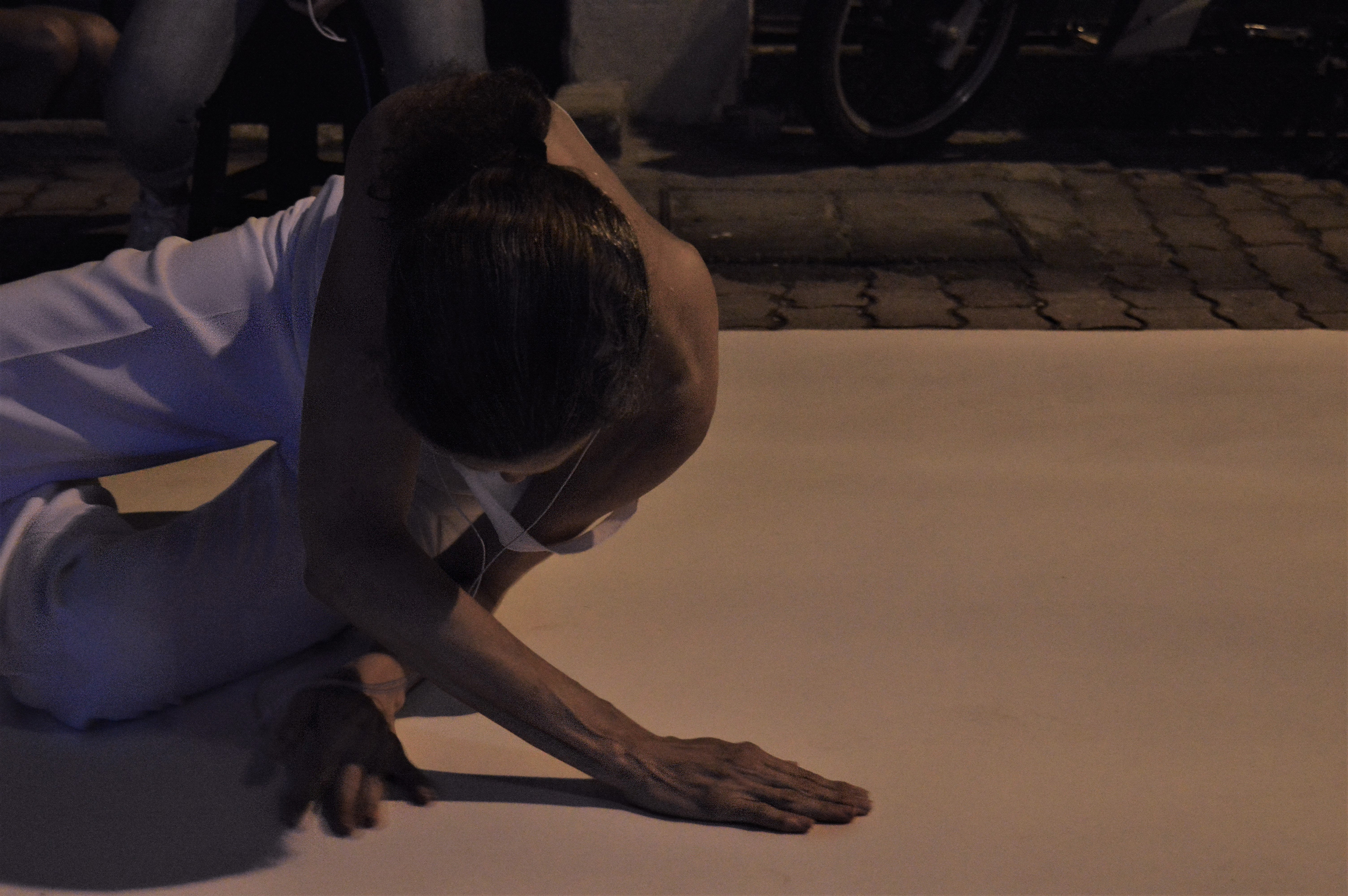 Street level Reference to J[us]t 5, Athanos St