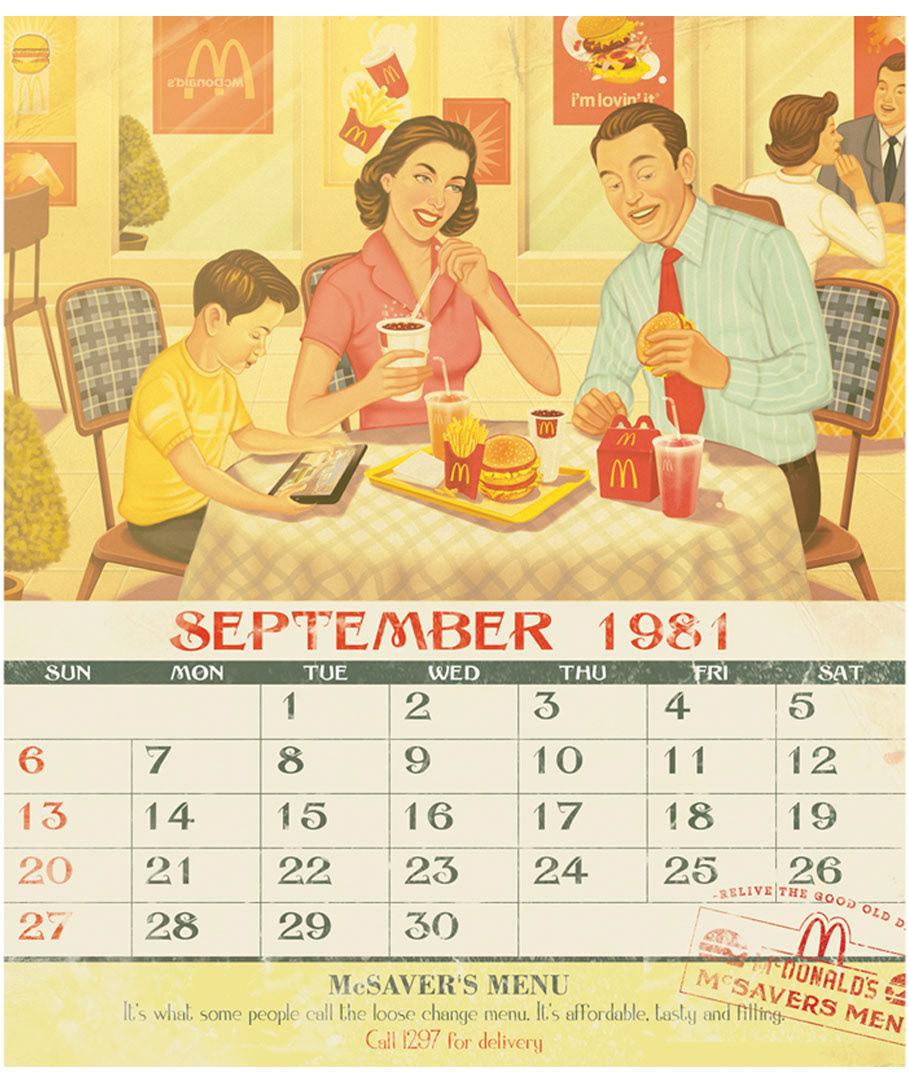 Manuella Makhoul - Mc Donald's Mc Savers' 2015 Calendar