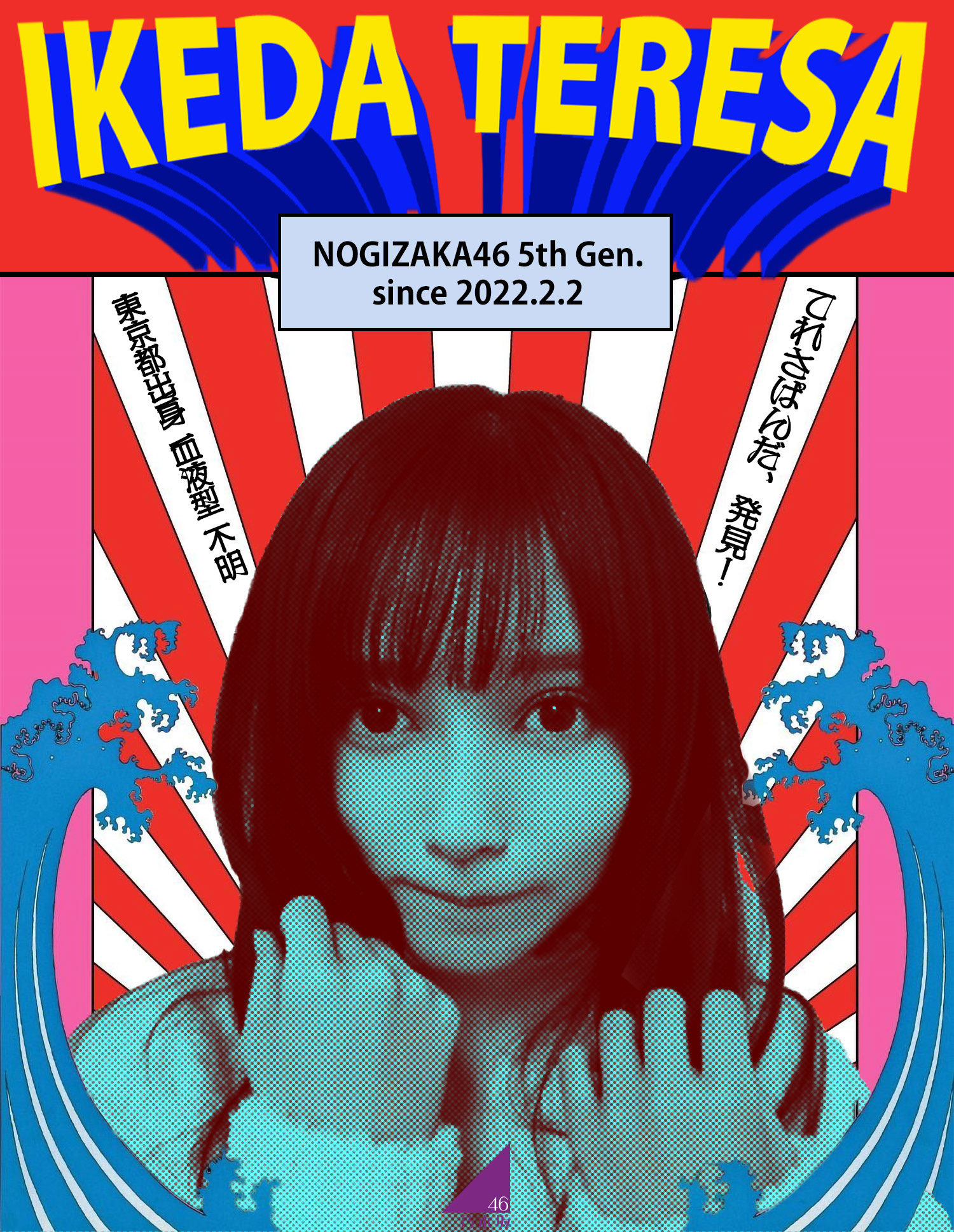 横尾忠則丸パクリなポスター 池田瑛紗