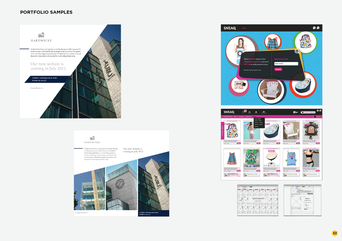 WEBSITES design 3.  Aga Grandowicz | agrand design and marketing.