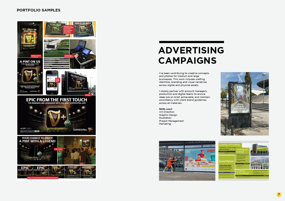 Advertising campaigns. Aga Grandowicz | agrand design and marketing.