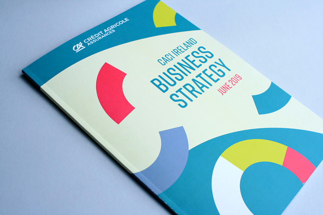 CACI – front cover of the brochure designed in 2019 by Aga Grandowicz / agrand.