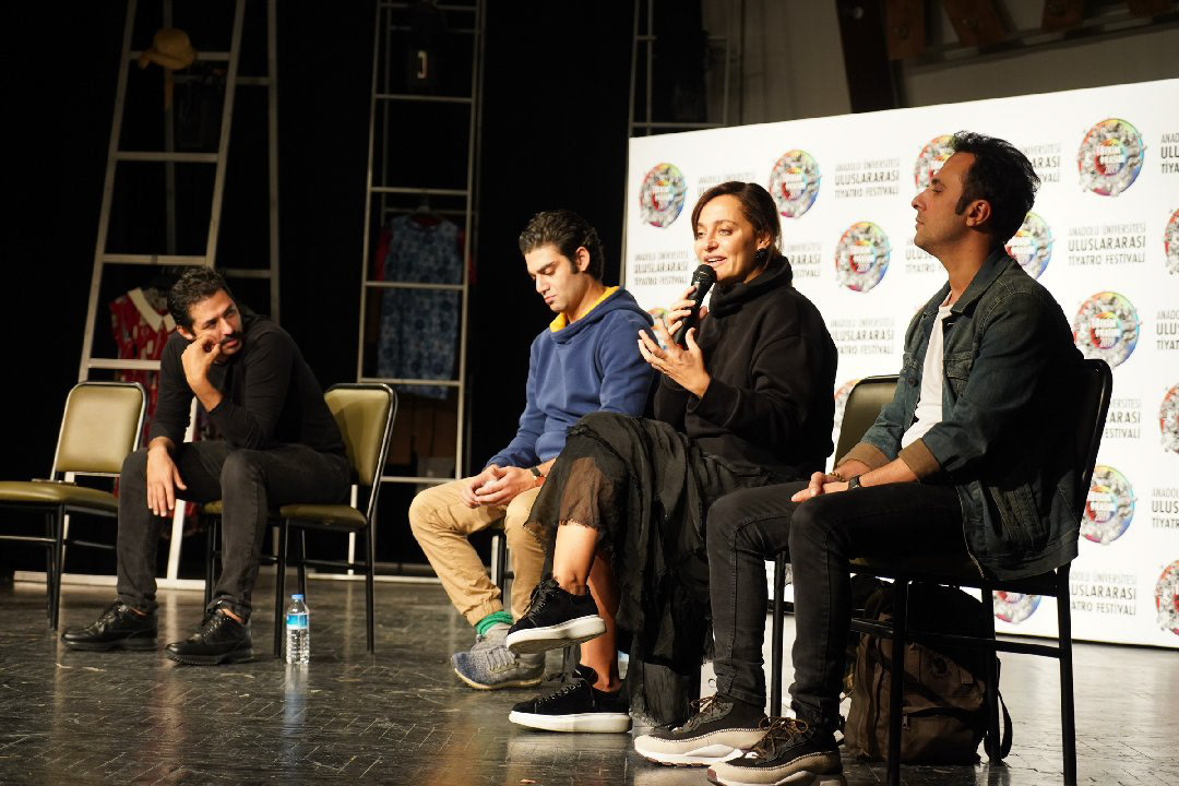 AÜ Tiyatro Festivali, Mert Fırat, Didem Balçın, Onur Dilber ve Özgün Aydın Söyleşisi