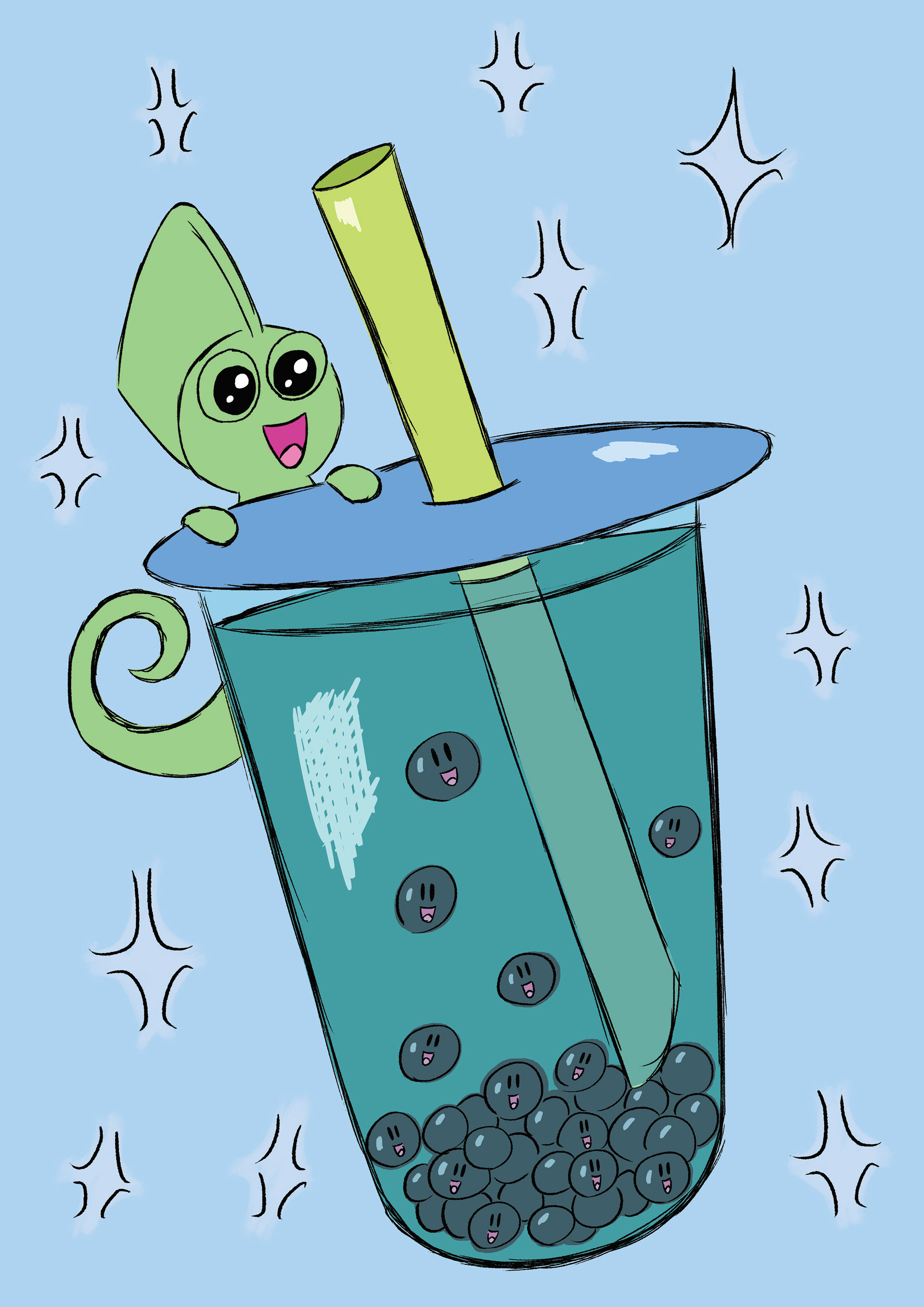 Kawaii on Photoshop