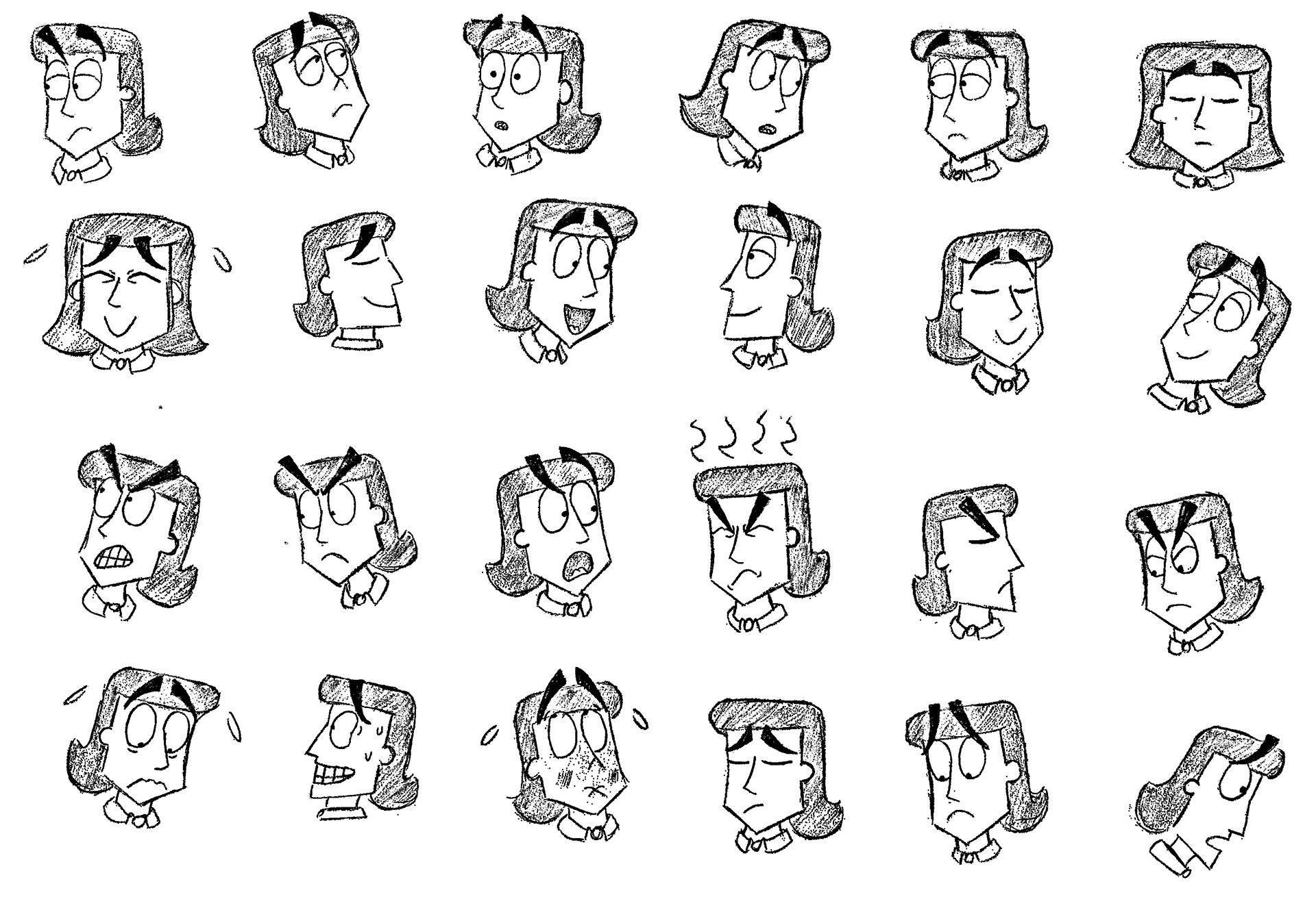 Hector McQueen (model sheet)