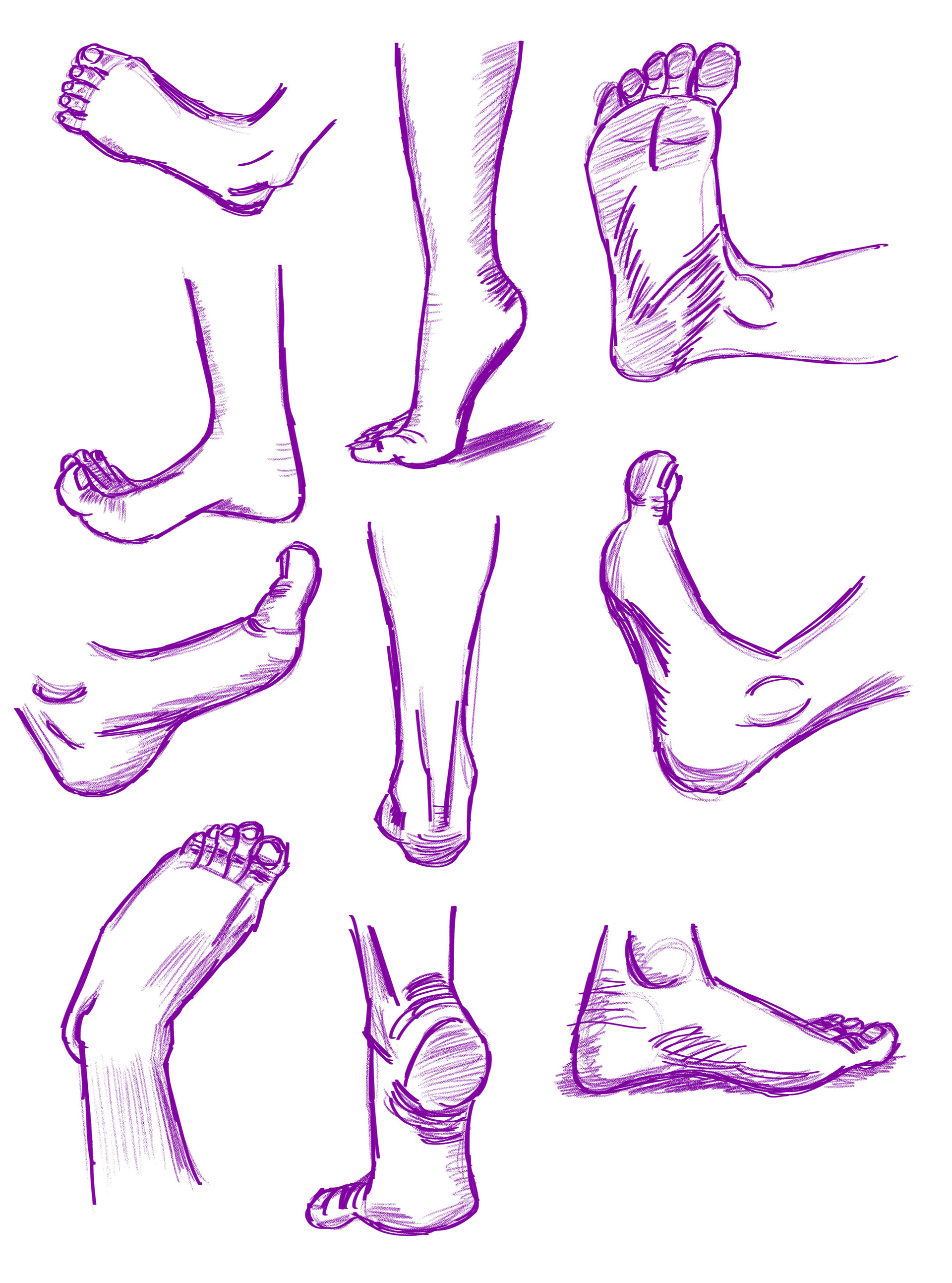 10 min/foot