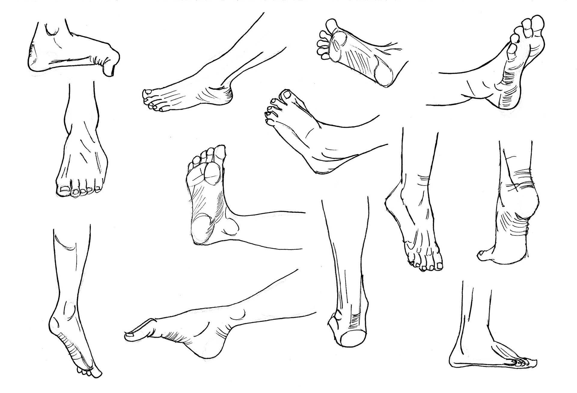 10 min/foot
