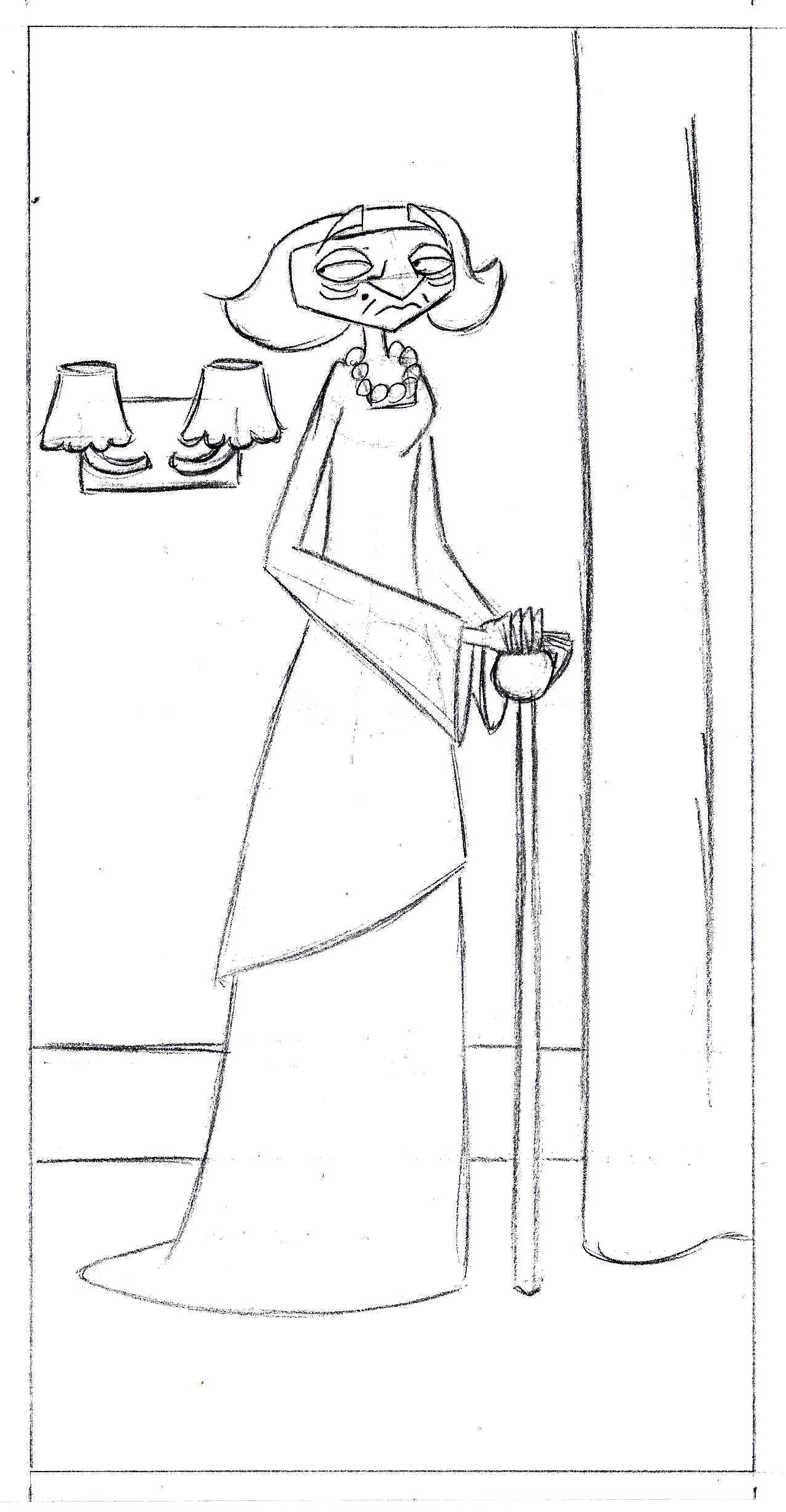 Princess Dragomiroff (good) (sketch)
