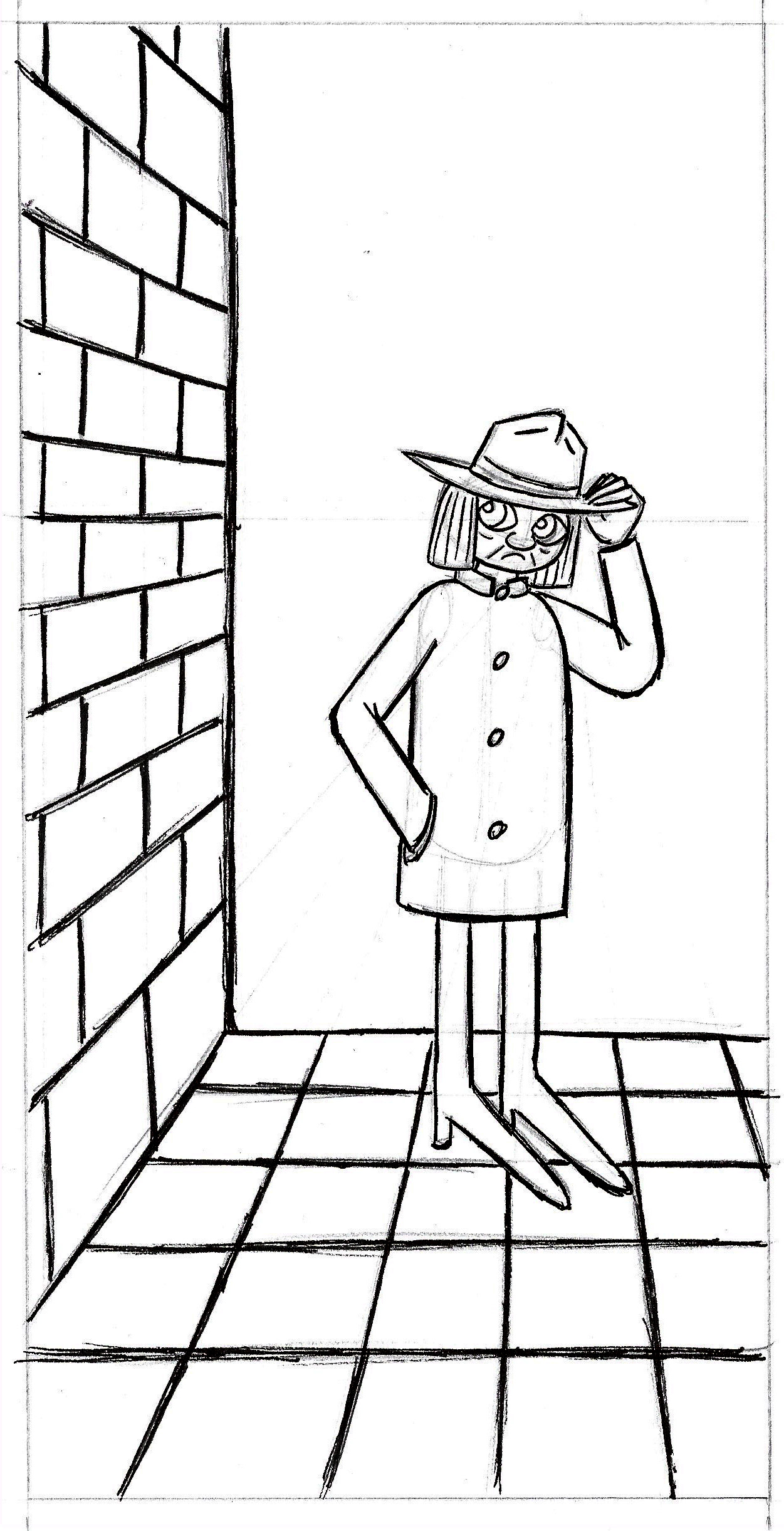 Hildegarde Schmidt (evil) (lineart)